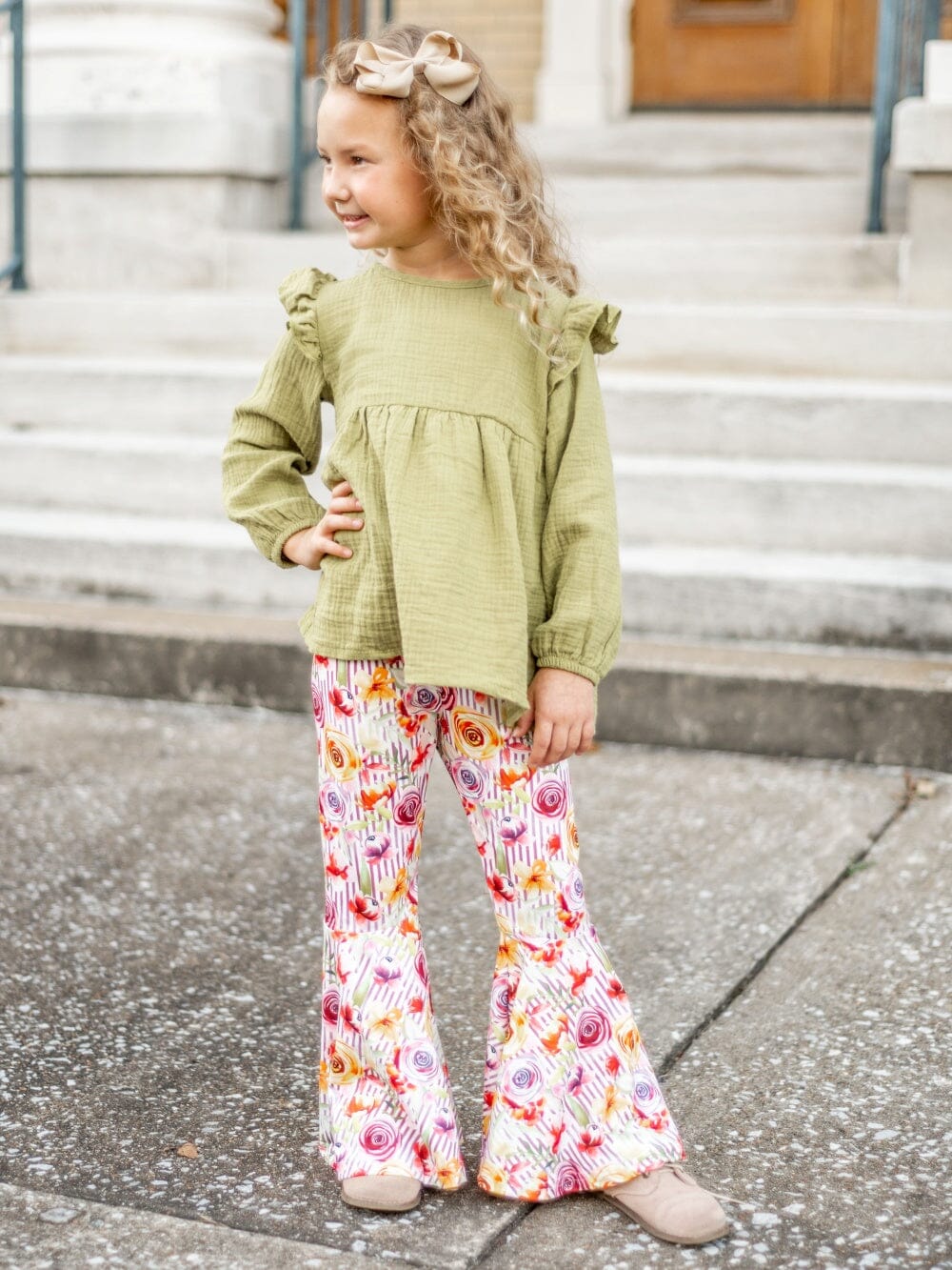 Bell Bottoms, Bell Bottom Pants & Sequin Bell Bottom Outfits For Little Girls & Toddlers