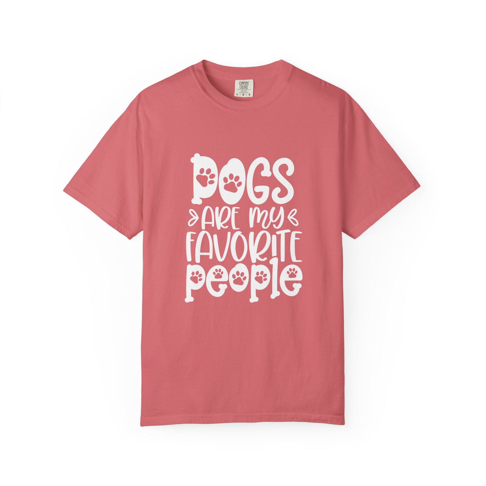 Dogs Are My Favorite People T-Shirt Dog Lover Graphic Tee