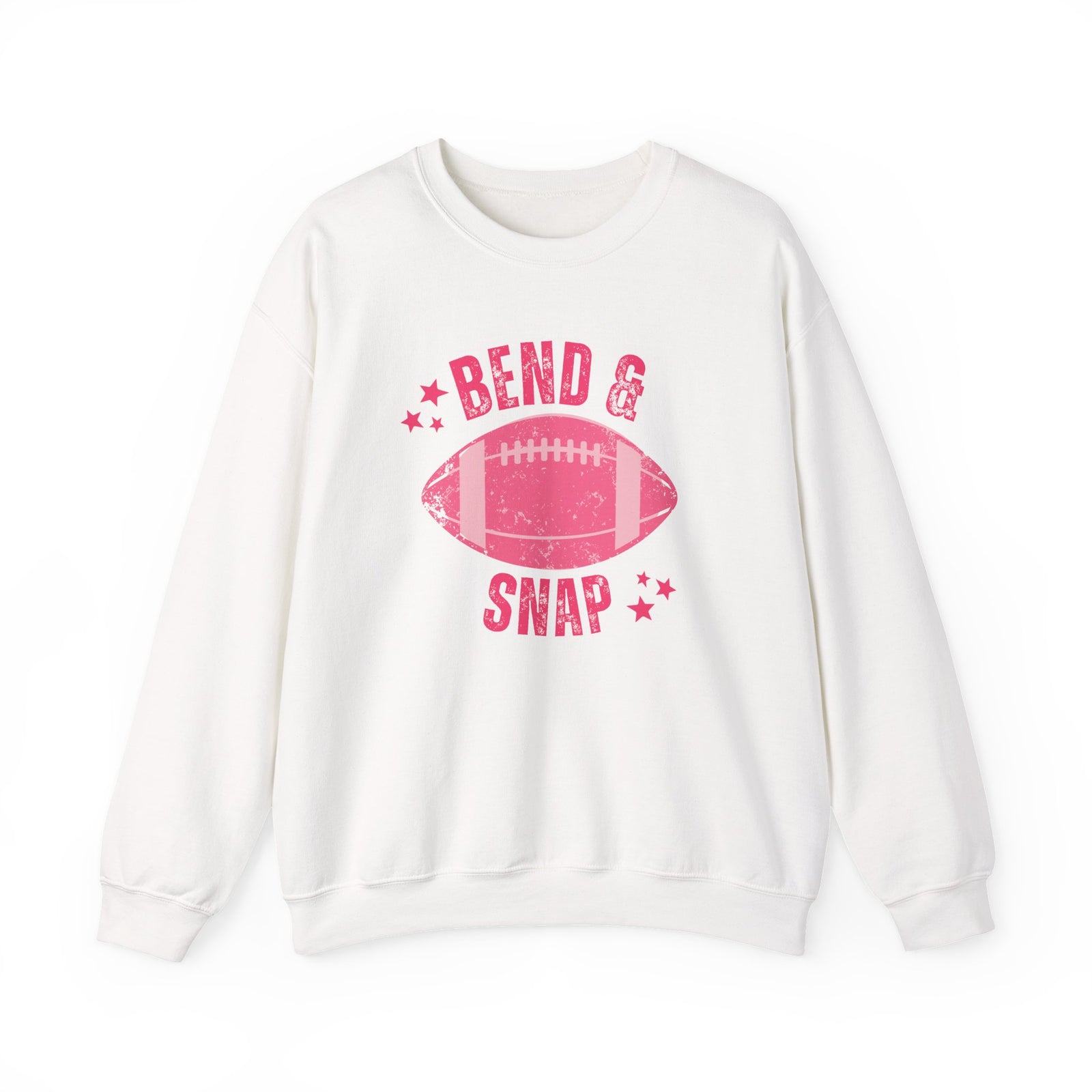 Bend & Snap Football Game Day Cozy Crewneck Heavy Blend Graphic Sweatshirt - Sydney So Sweet