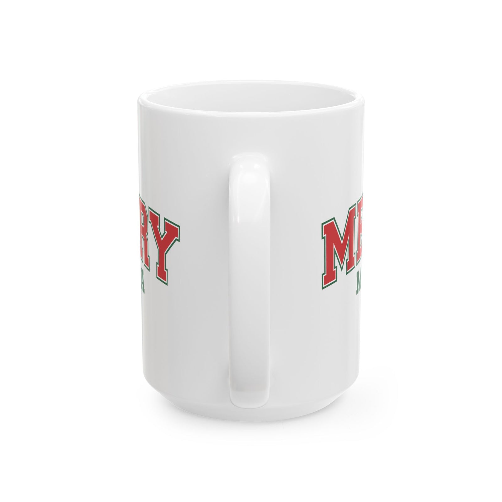 Merry Mama Christmas Mug – Holiday Ceramic Coffee Cup - Sydney So Sweet