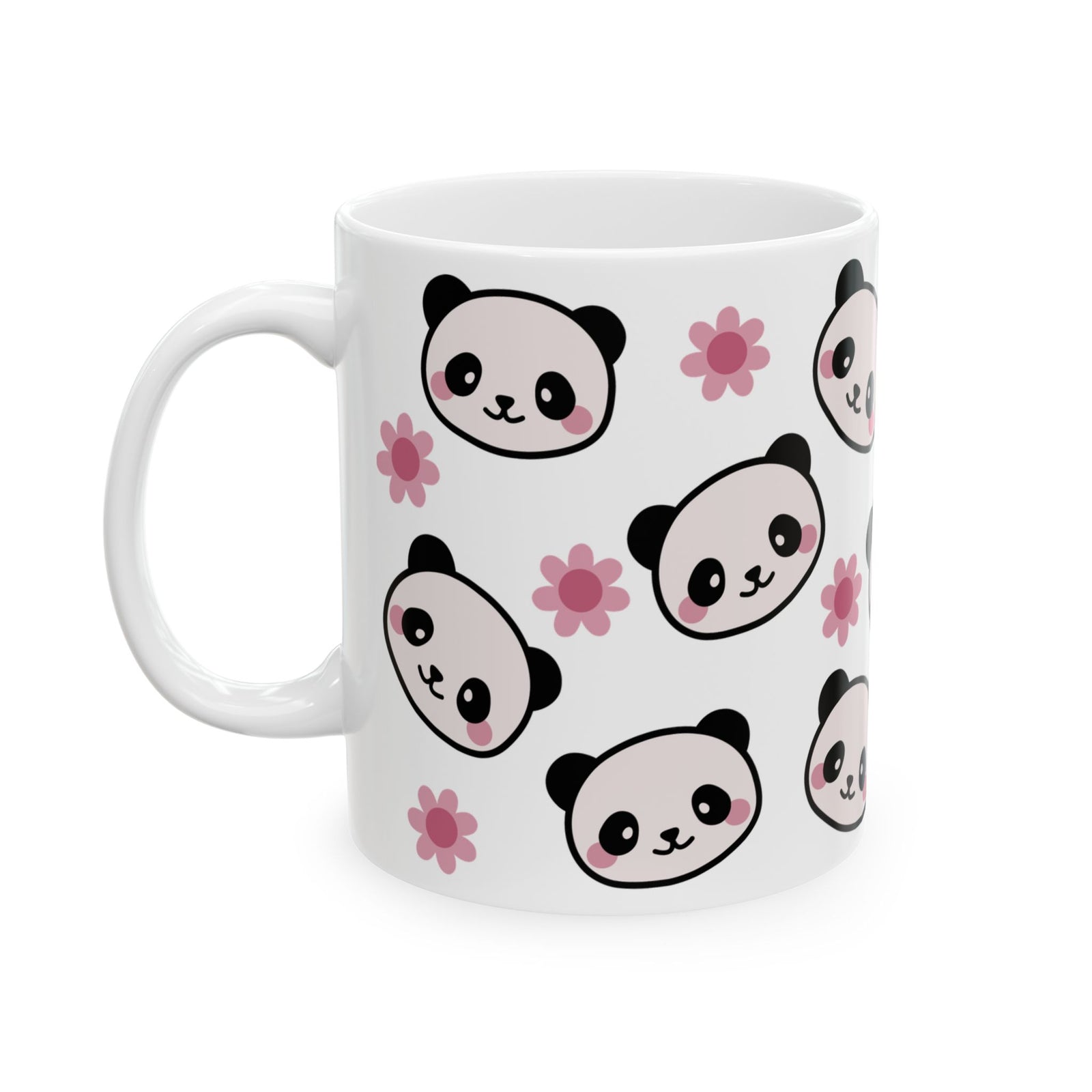 Panda Blossom Cute Kawaii Ceramic Mug Coffee Cup (11oz & 15oz) - Sydney So Sweet