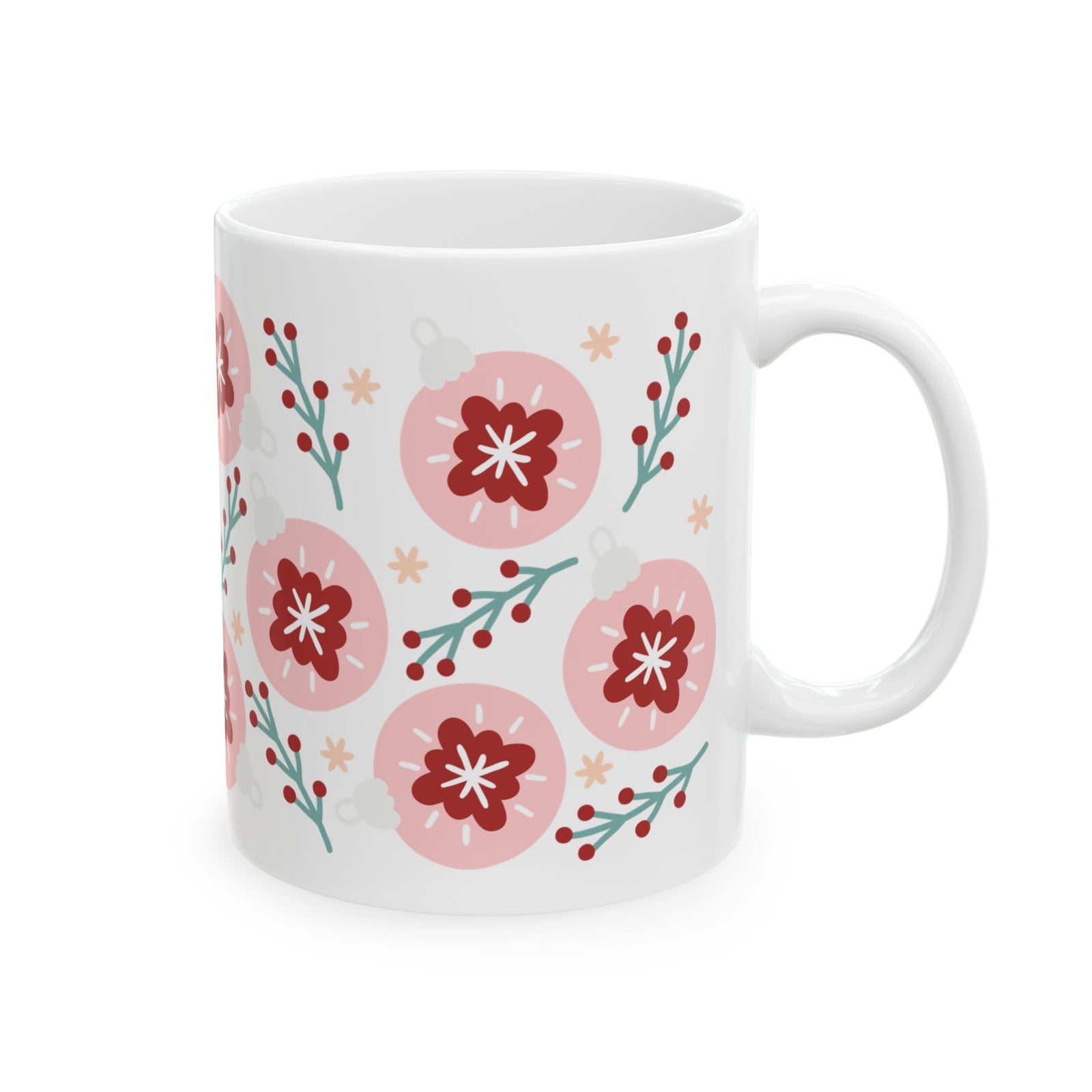Hygge Christmas Holiday Ceramic Mug Coffee Cup (11oz & 15oz)