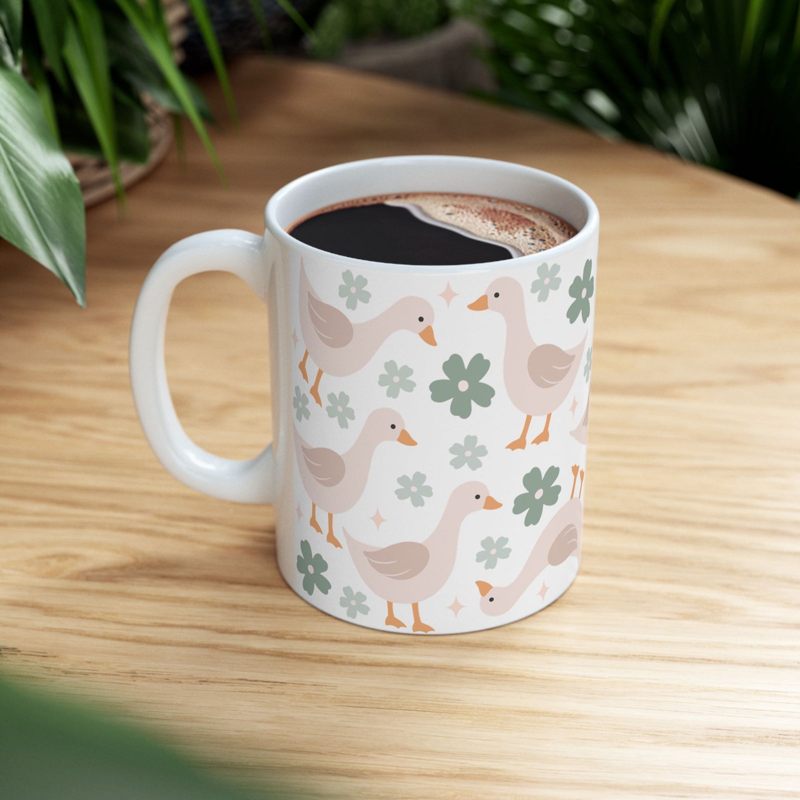 Duck Duck Cute Ceramic Mug Coffee Cup (11oz & 15oz) - Sydney So Sweet