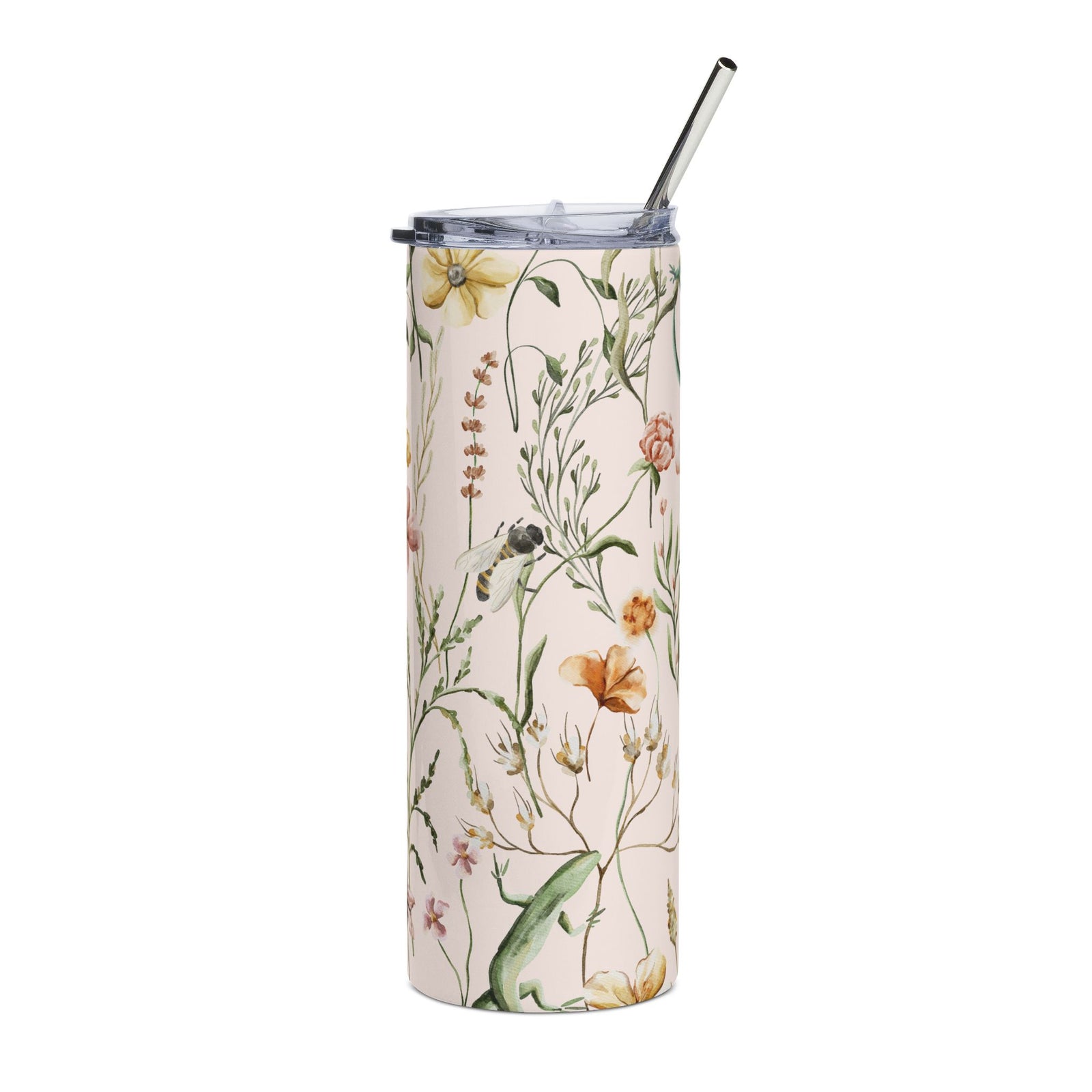 Wildflower Garden Friends 20oz Stainless Steel Tumbler Insulated Travel Cup