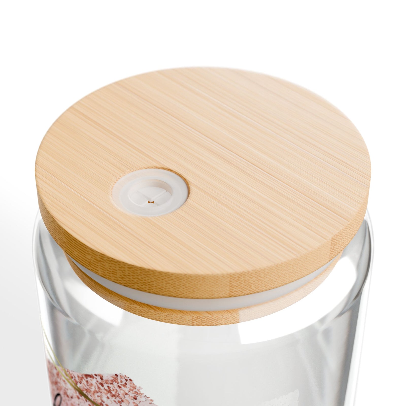 Walk by Faith Not by Sight Inspirational Tumbler Sipper Glass 16oz — Reusable Drink Jar with Lid & Straw - Sydney So Sweet
