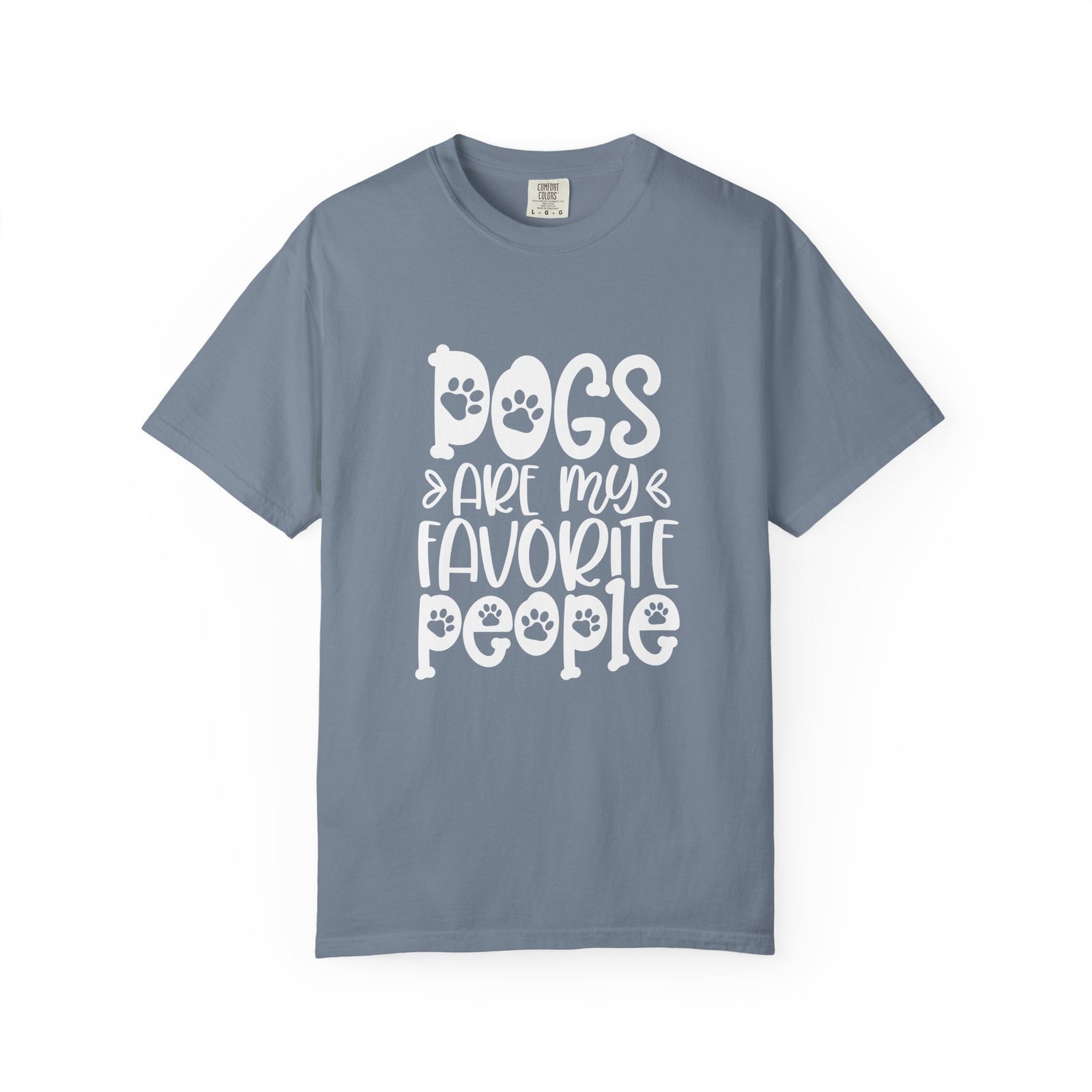 Dogs Are My Favorite People T-Shirt Dog Lover Graphic Tee