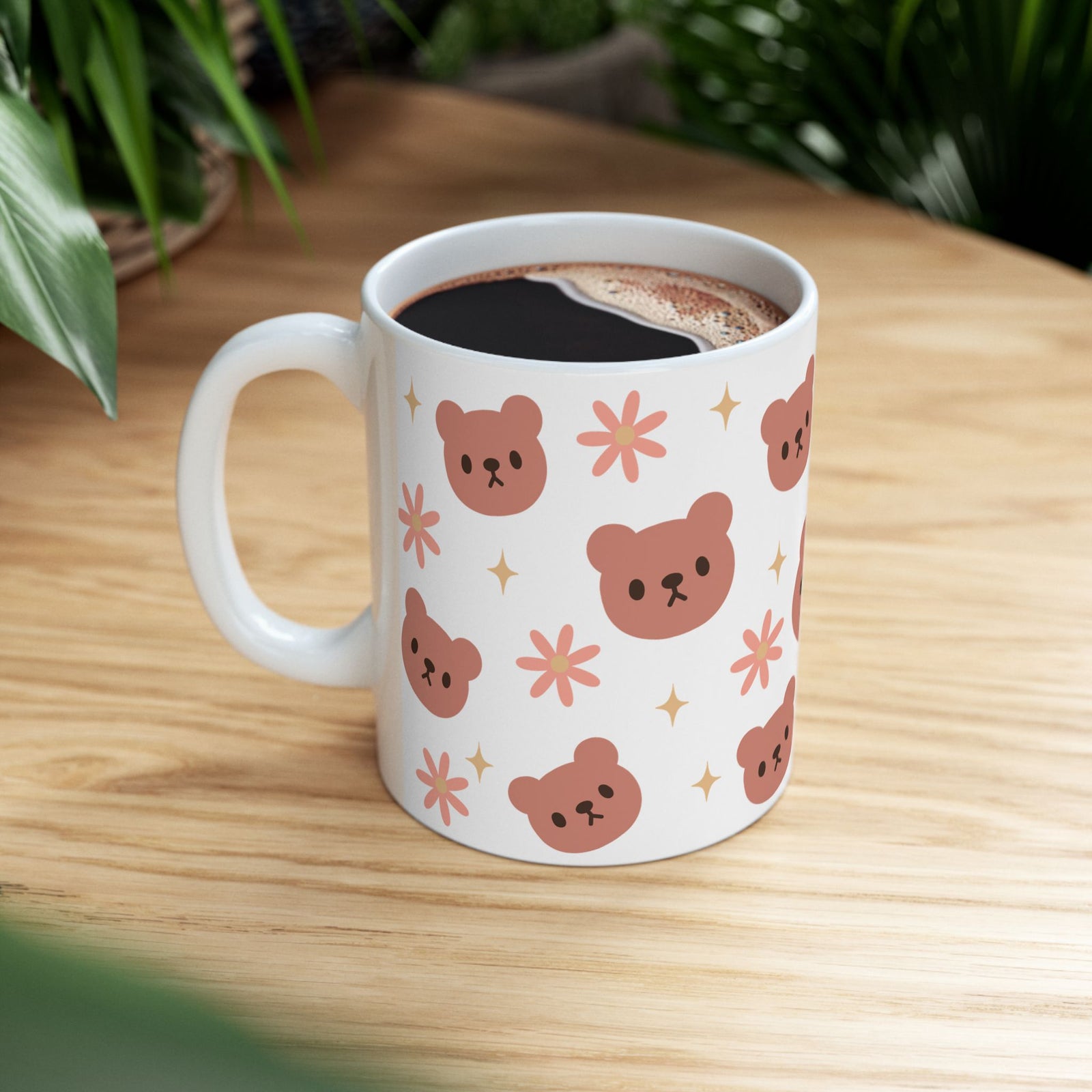 Beary Cute Mug Coffee Cup (11oz & 15oz) - Sydney So Sweet