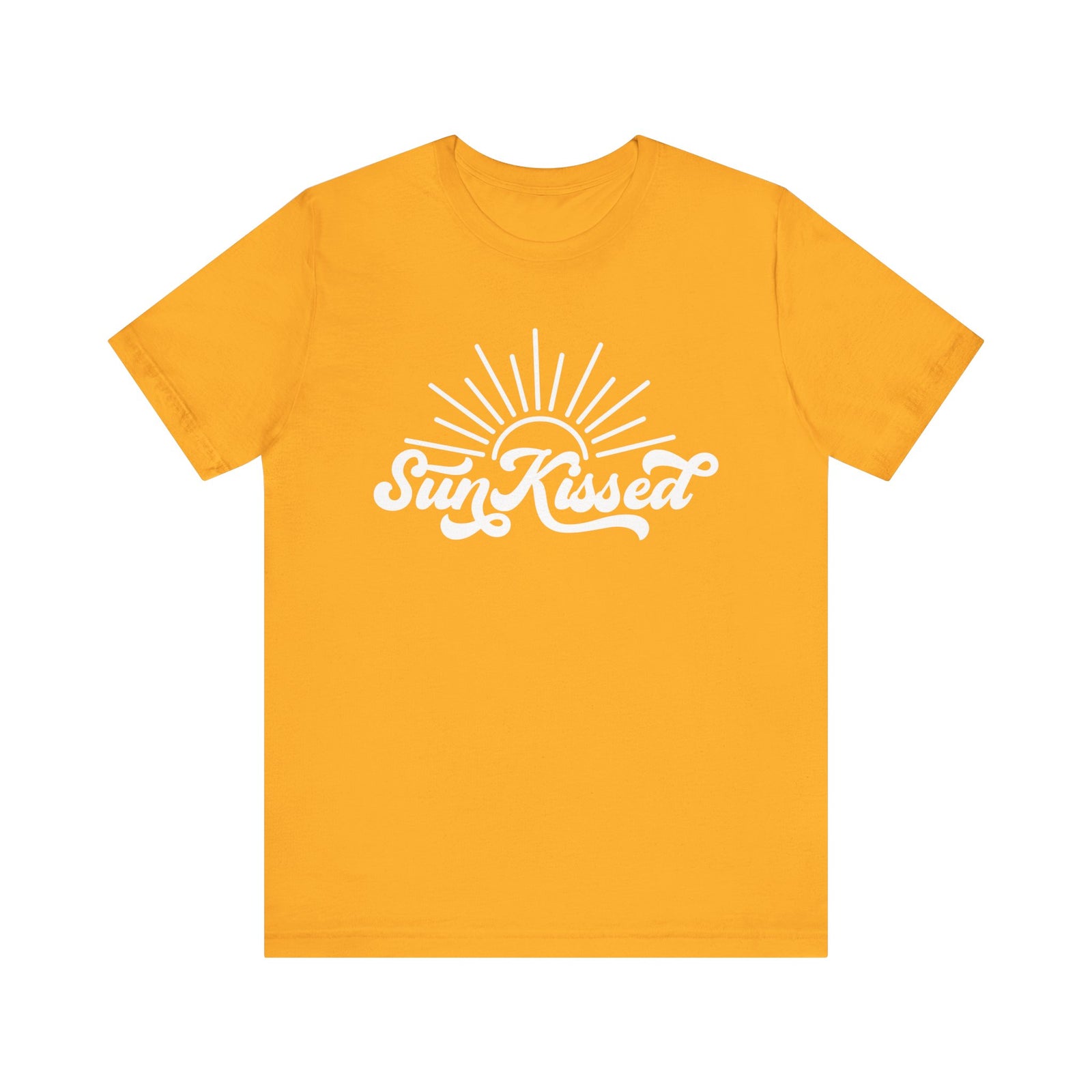 Sunkissed Yellow Women's Jersey Short Sleeve Graphic Tee