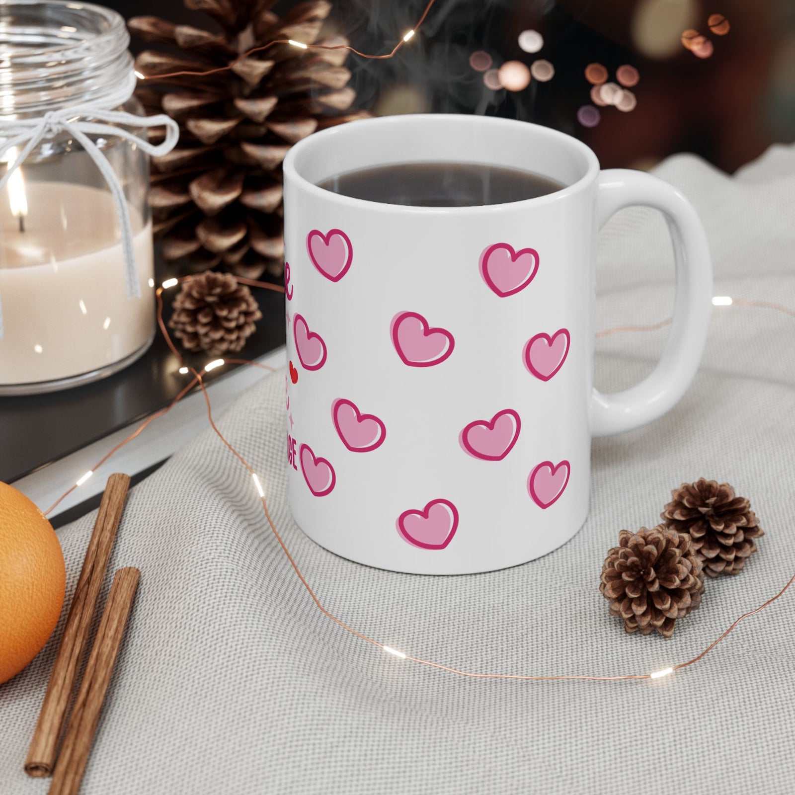 Coffee is My Love Language Mug — Cute Valentine’s Day Coffee Cup (11oz & 15oz) - Sydney So Sweet