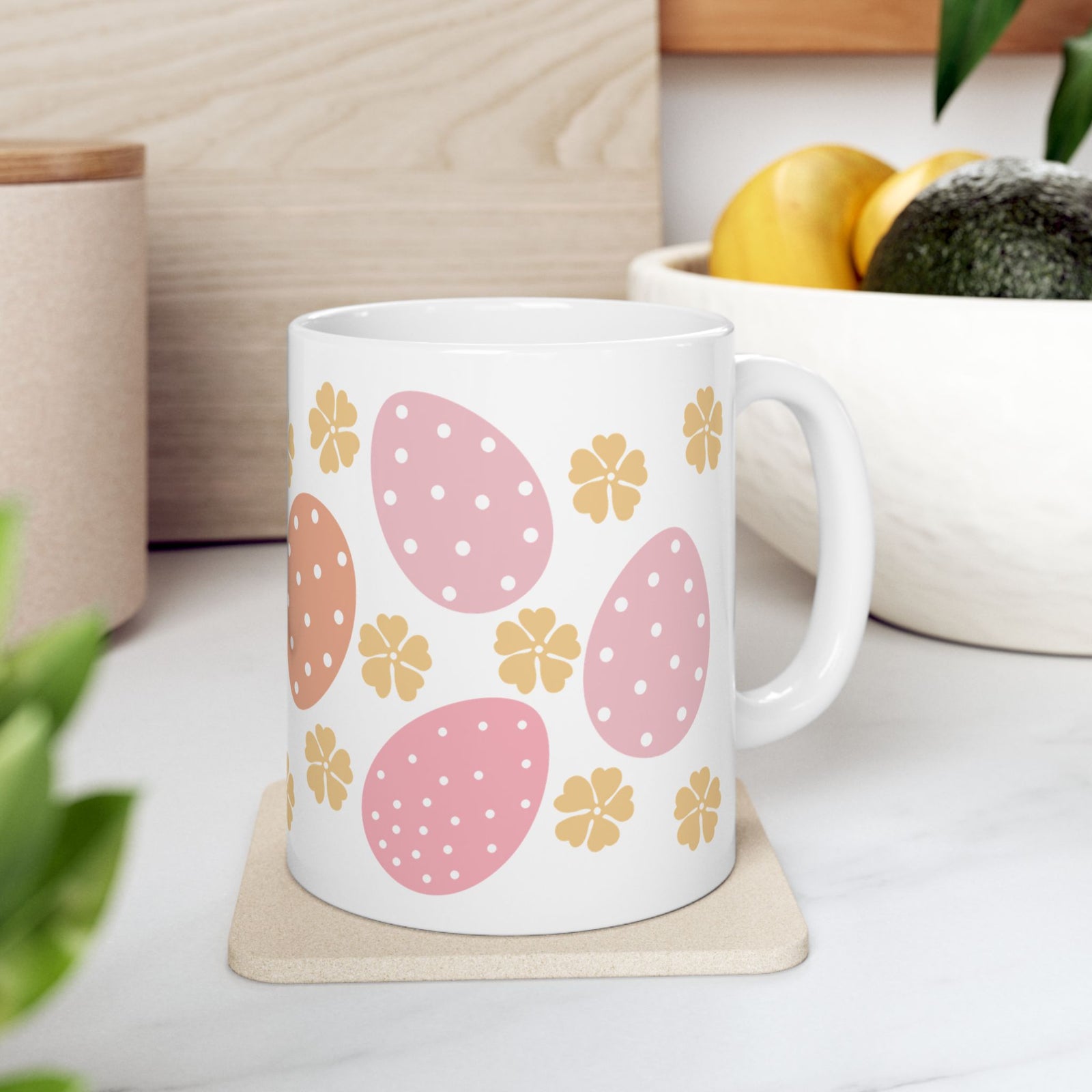 Easter Egg Cute Ceramic Mug Coffee Cup (11oz & 15oz)