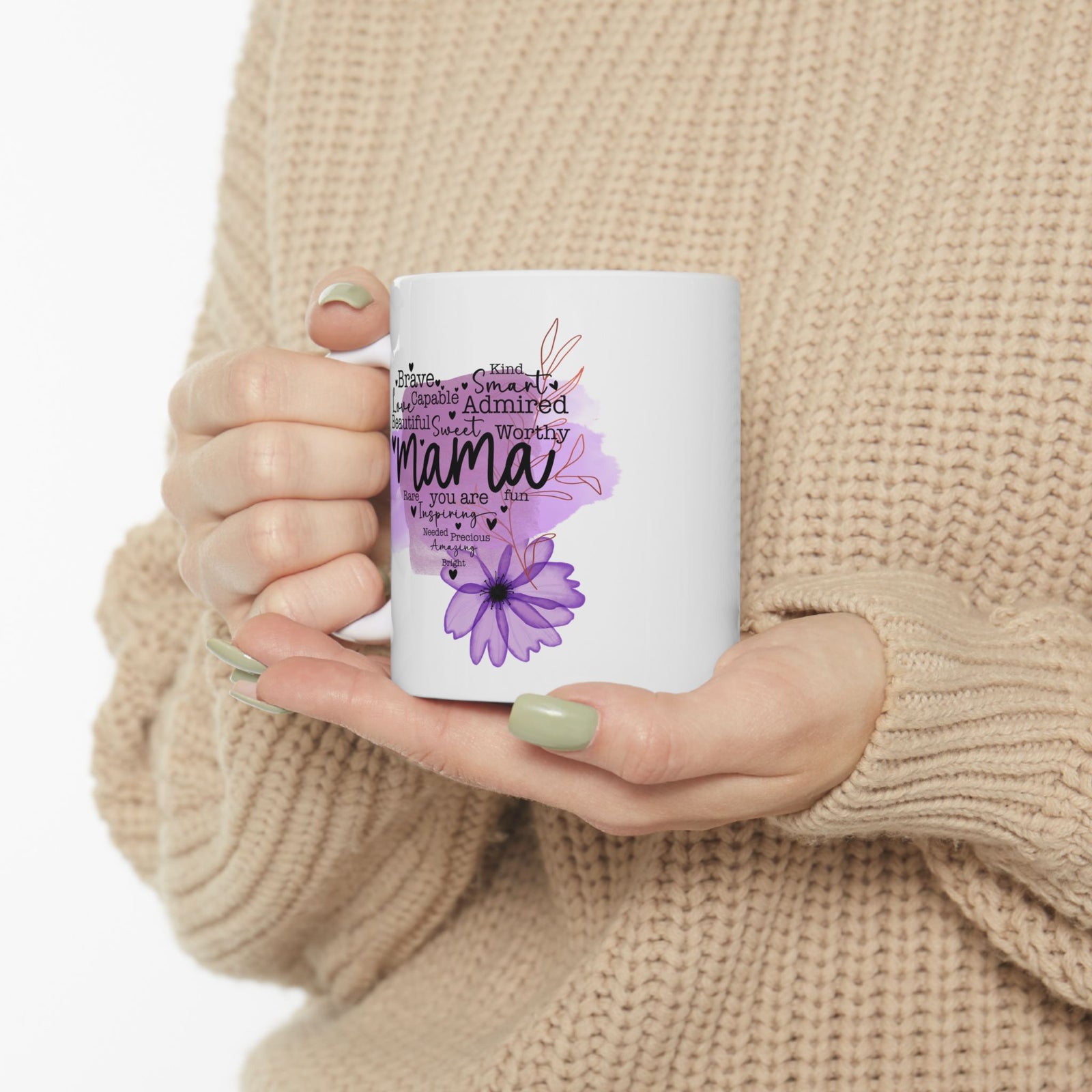 Beautiful Sweet Mama Inspirational Mug Coffee Cup (11oz & 15oz) - Sydney So Sweet