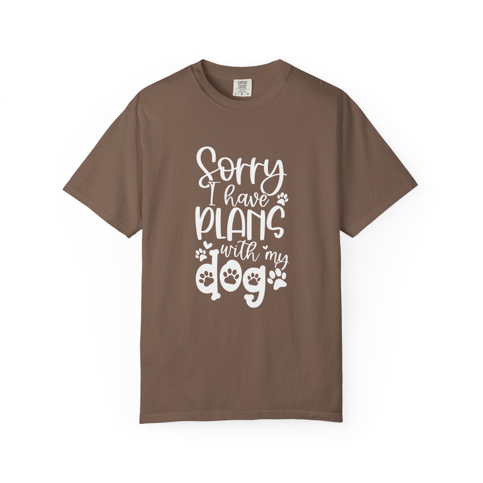 Sorry I Have Plans with My Dog T-Shirt Dog Mom Graphic Tee