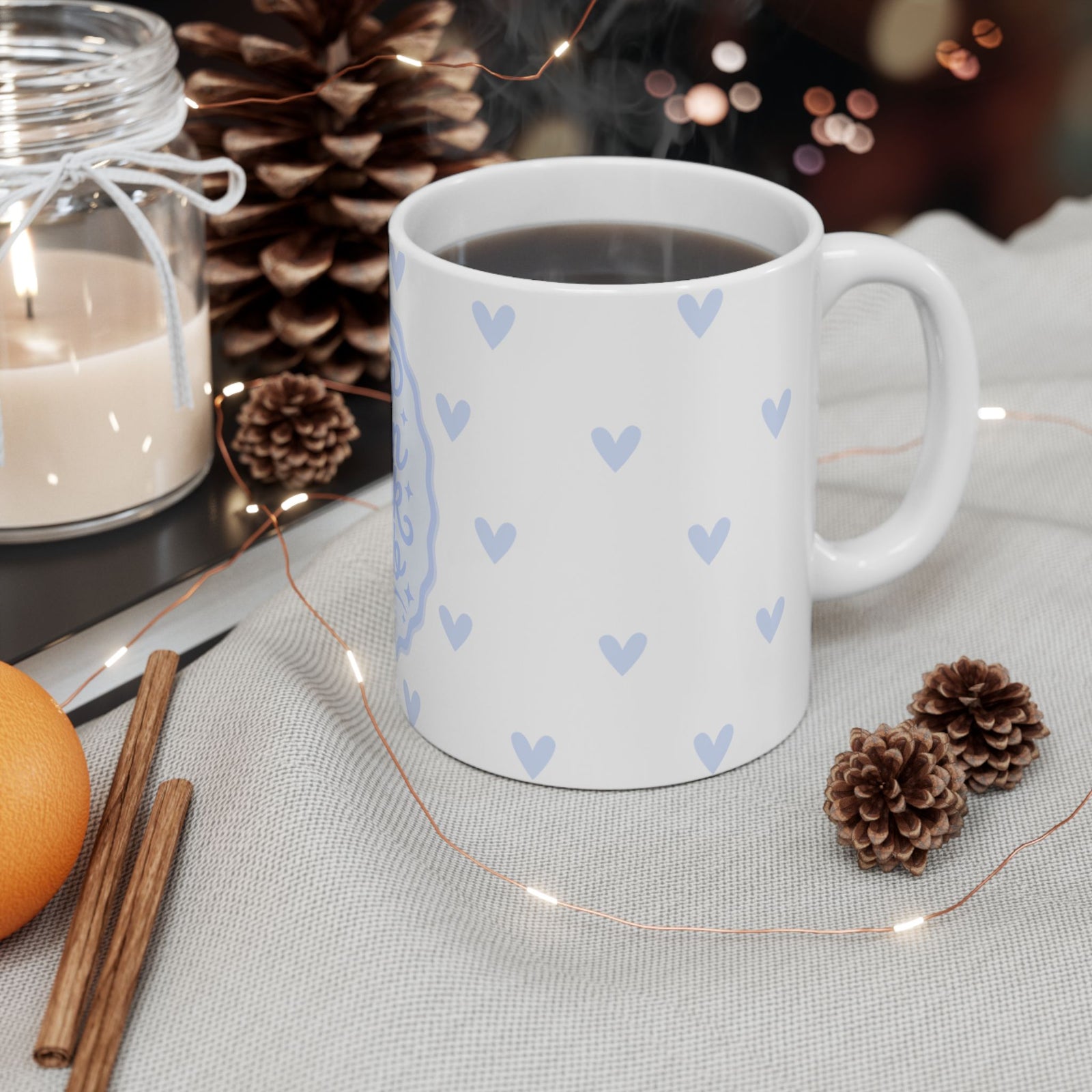 Slow Burn Book Club Cute Ceramic Mug Coffee Cup (11oz & 15oz)