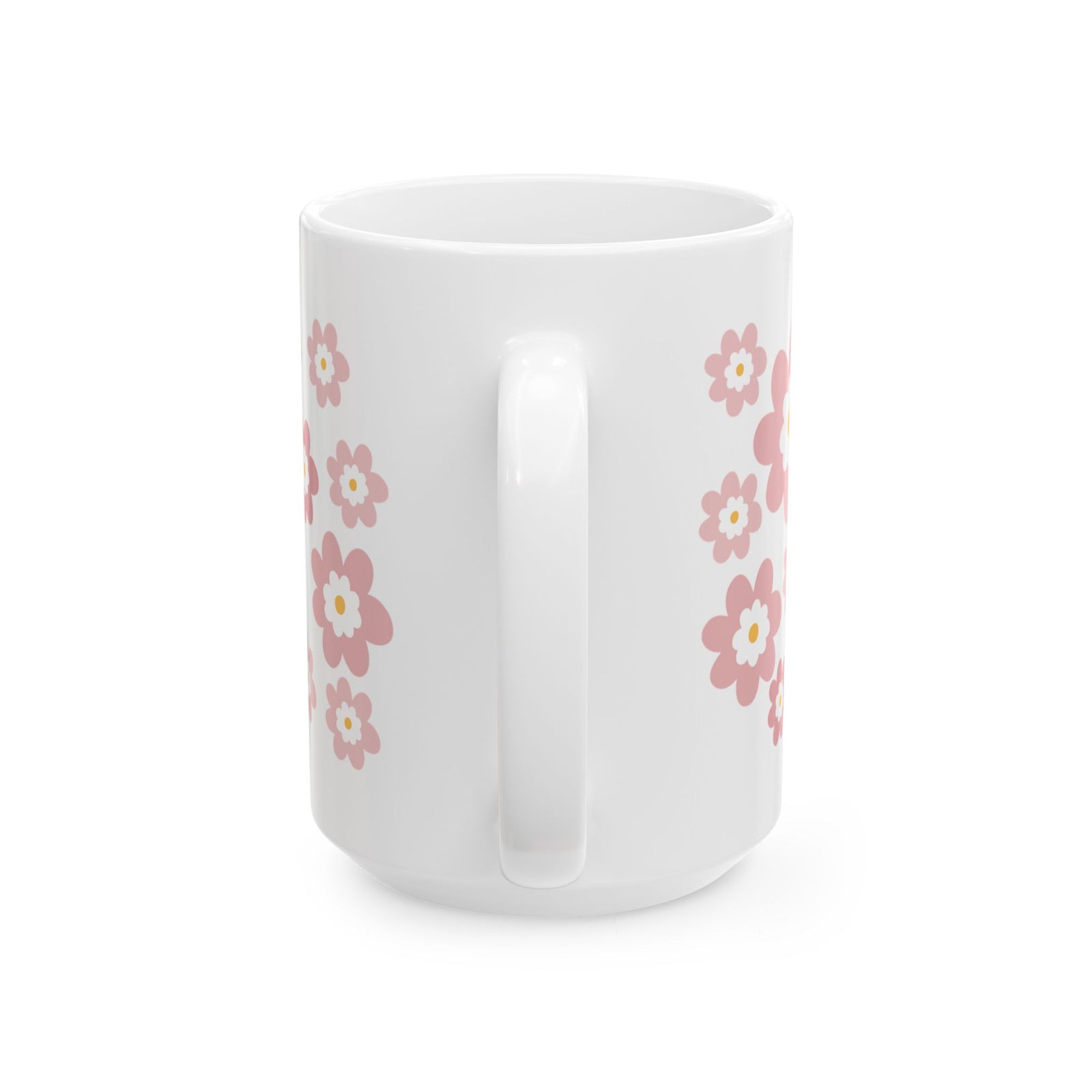Spring Bouquet Cute Ceramic Mug Coffee Cup (11oz & 15oz)