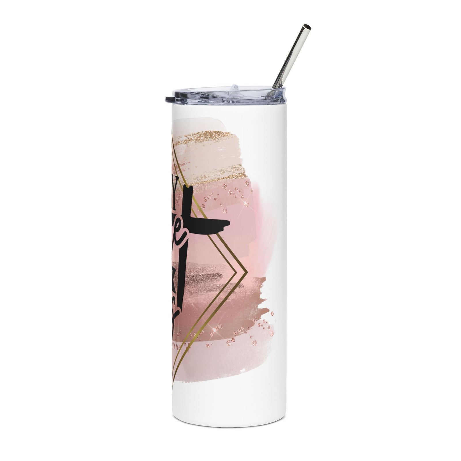 Pray More Worry Less 20oz Stainless Tumbler Insulated Christian Travel Cup - Sydney So Sweet