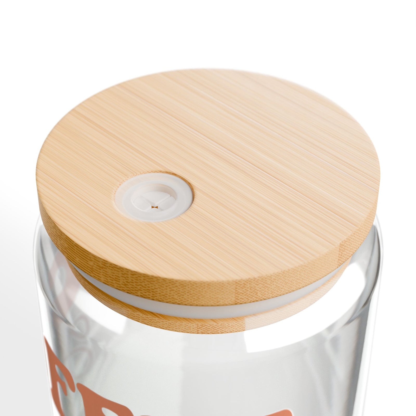 Coffee Gives Me Teacher Powers Sipper Glass 16oz Reusable Drink Jar with Lid & Straw