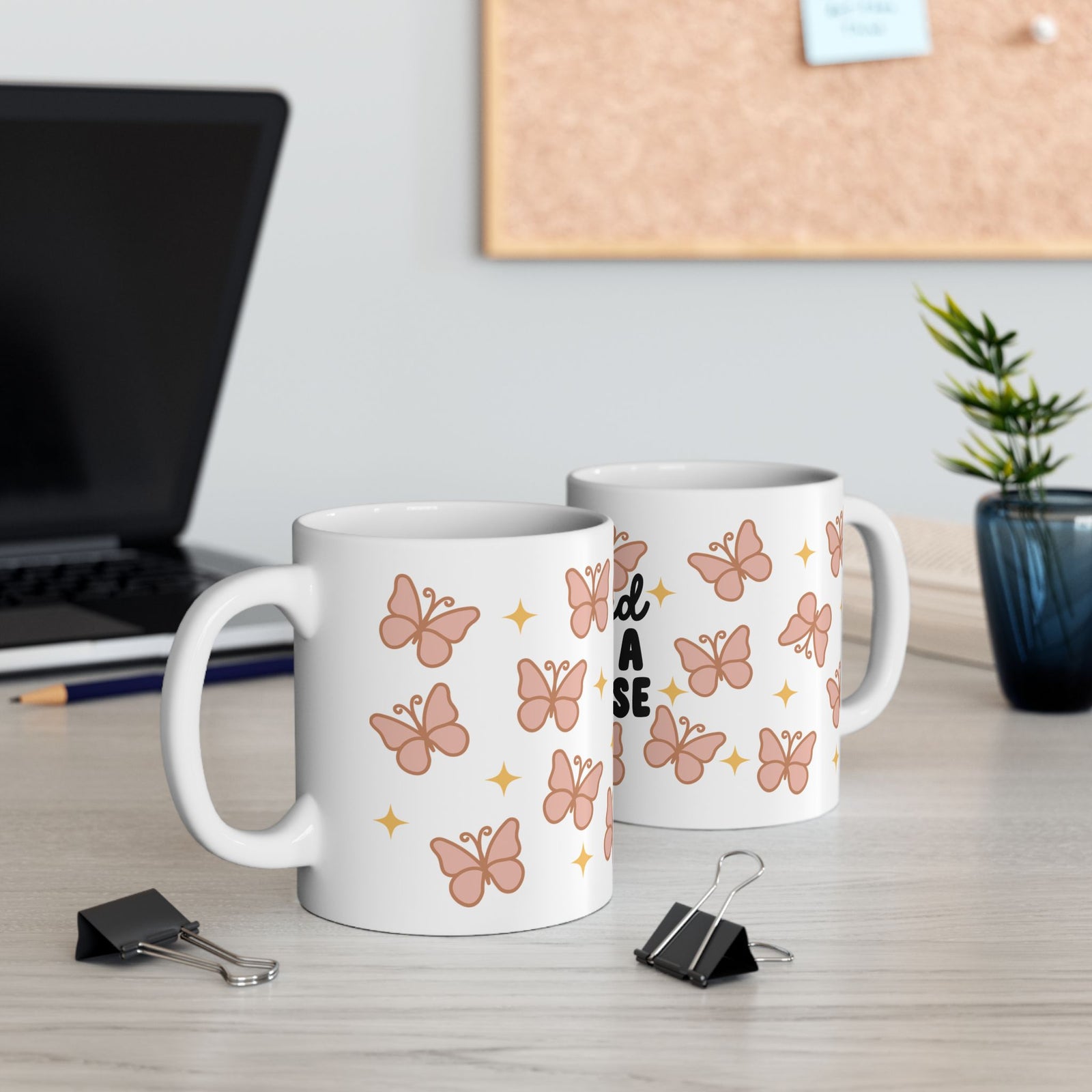 Created With a Purpose Cute Ceramic Mug Coffee Cup (11oz & 15oz)