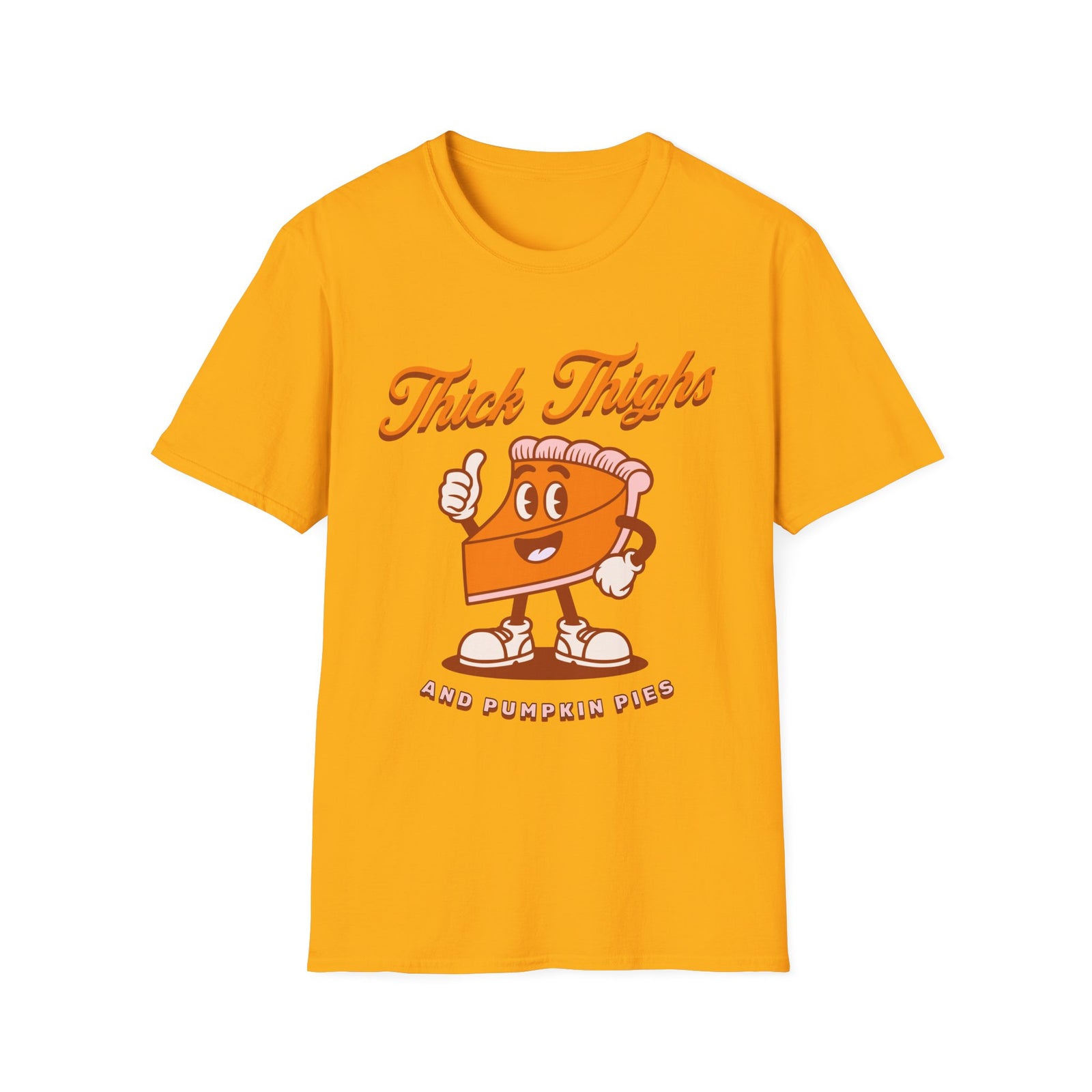 Thick Thighs and Pumpkin Pies T-Shirt Fall Tee