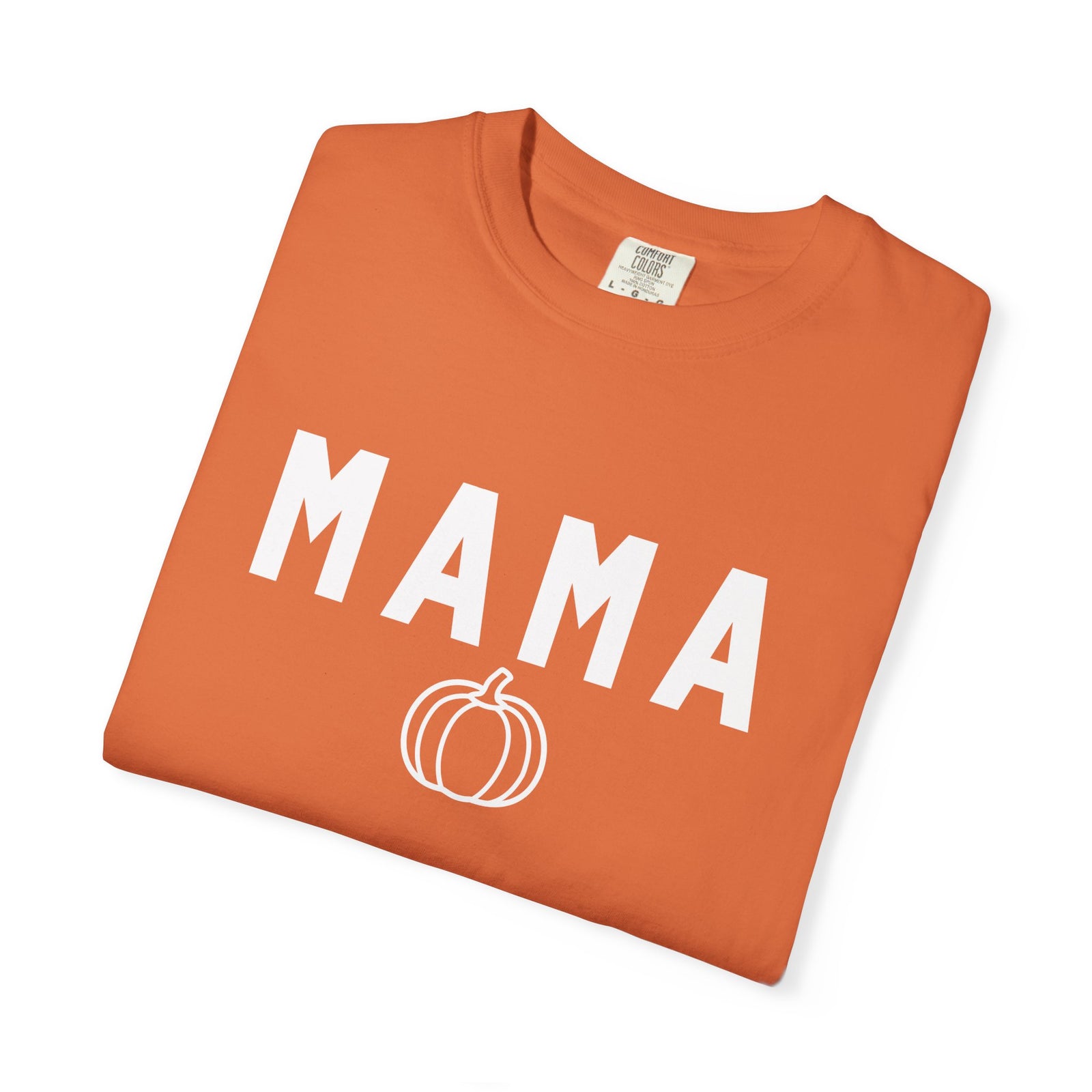 Mama Pumpkin T-Shirt Autumn Mom Graphic Tee