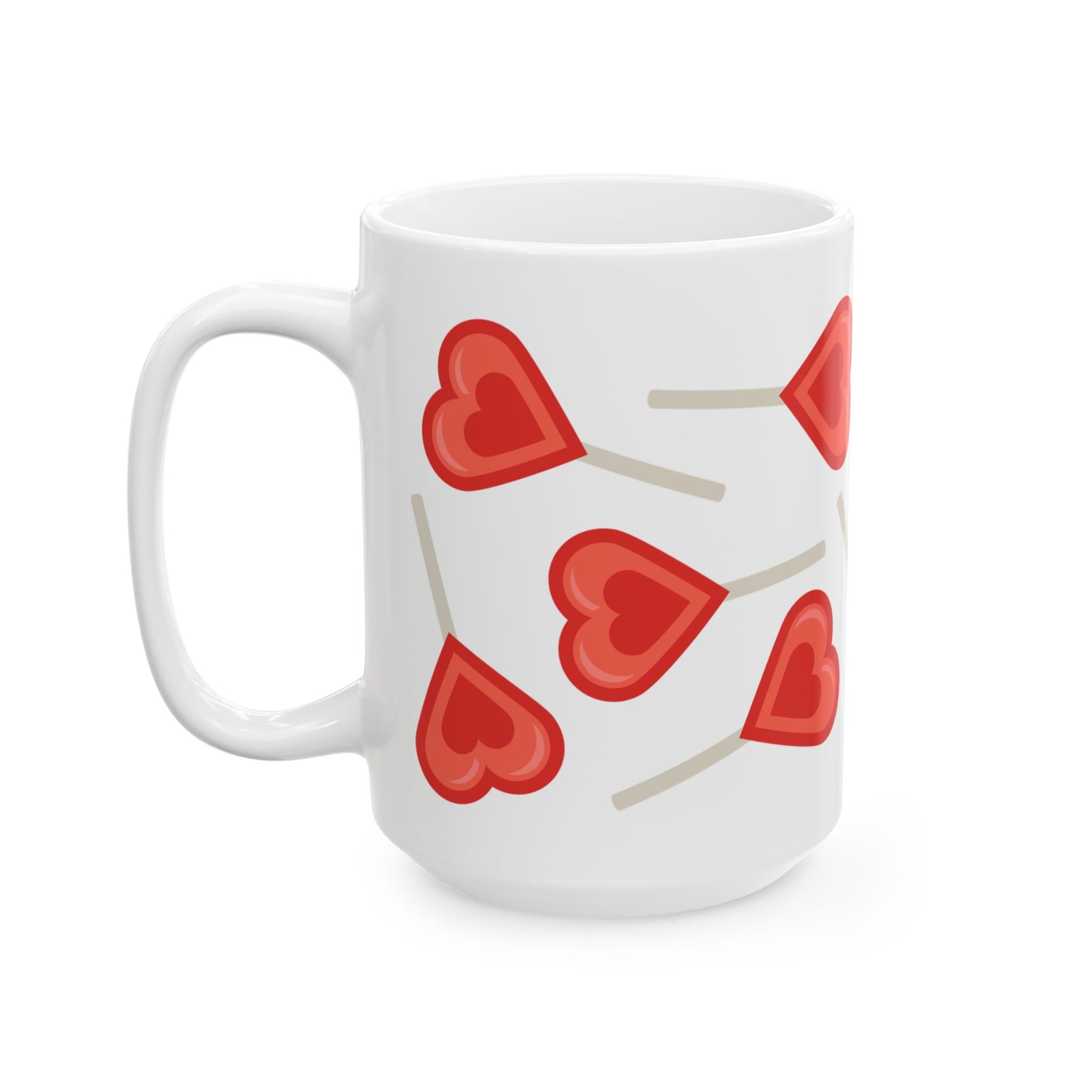 Heart Sucker for You Mug — Cute Valentine’s Day Coffee Cup (11oz & 15oz) - Sydney So Sweet