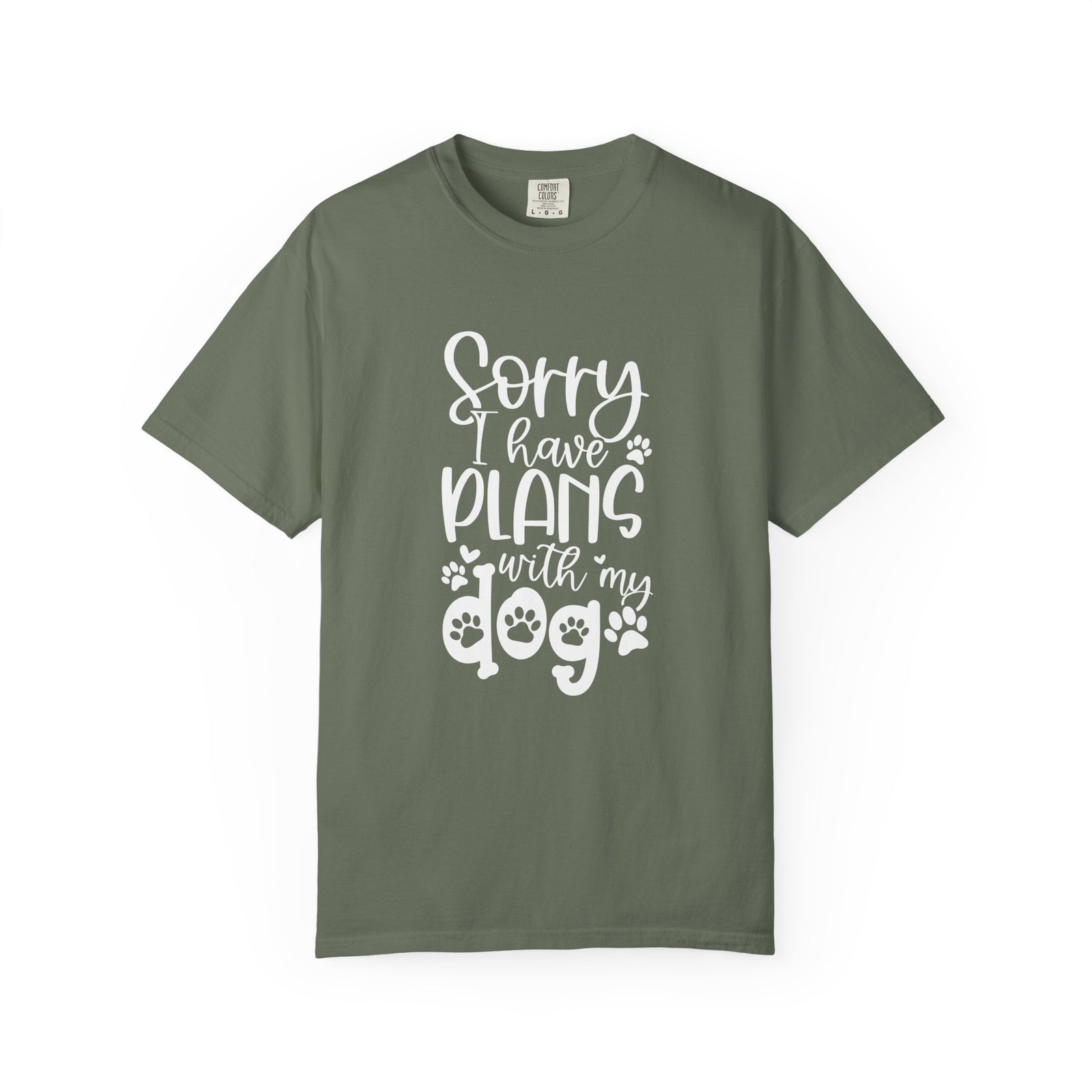 Sorry I Have Plans with My Dog T-Shirt Dog Mom Graphic Tee