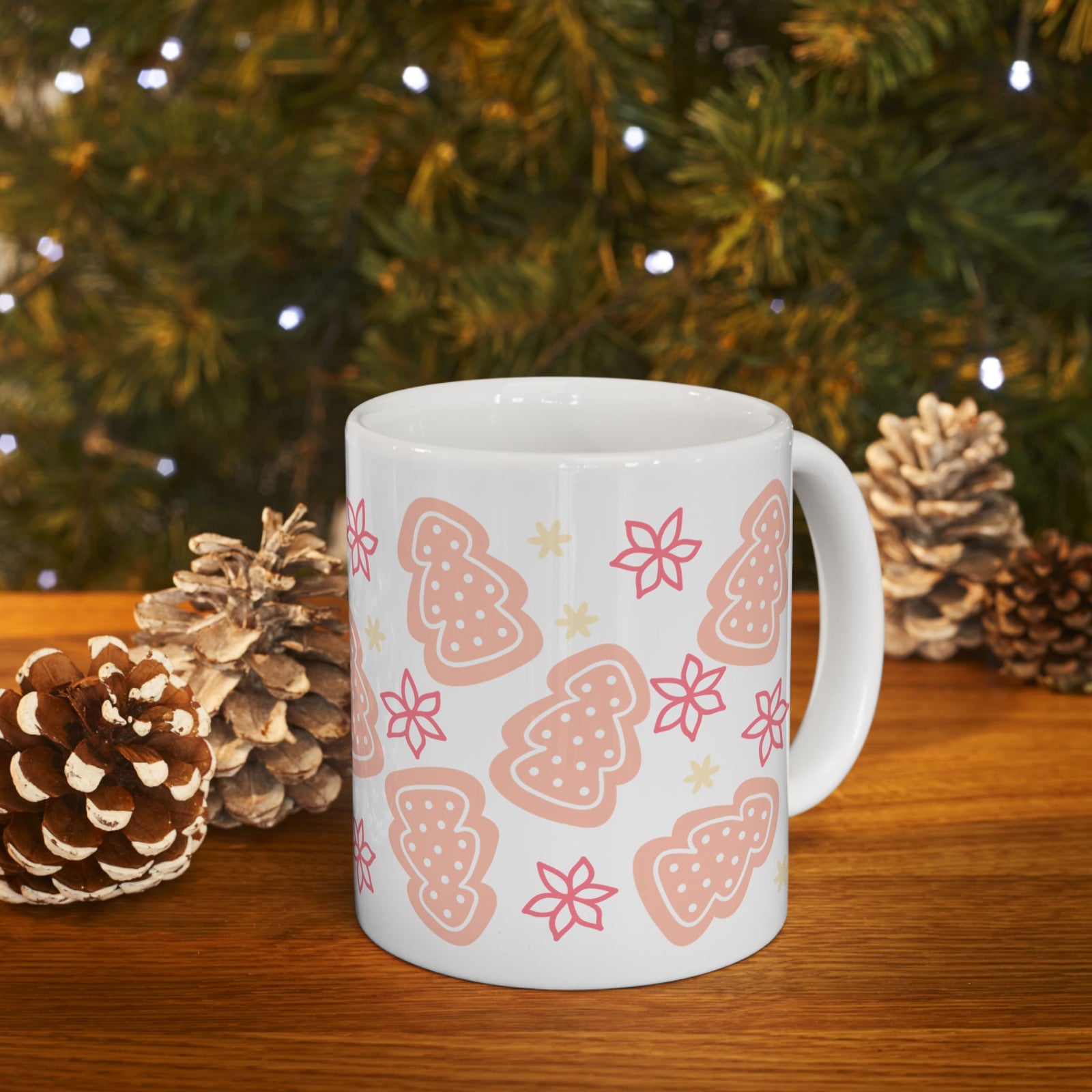 Christmas Spice Ceramic Mug Coffee Cup (11oz & 15oz)