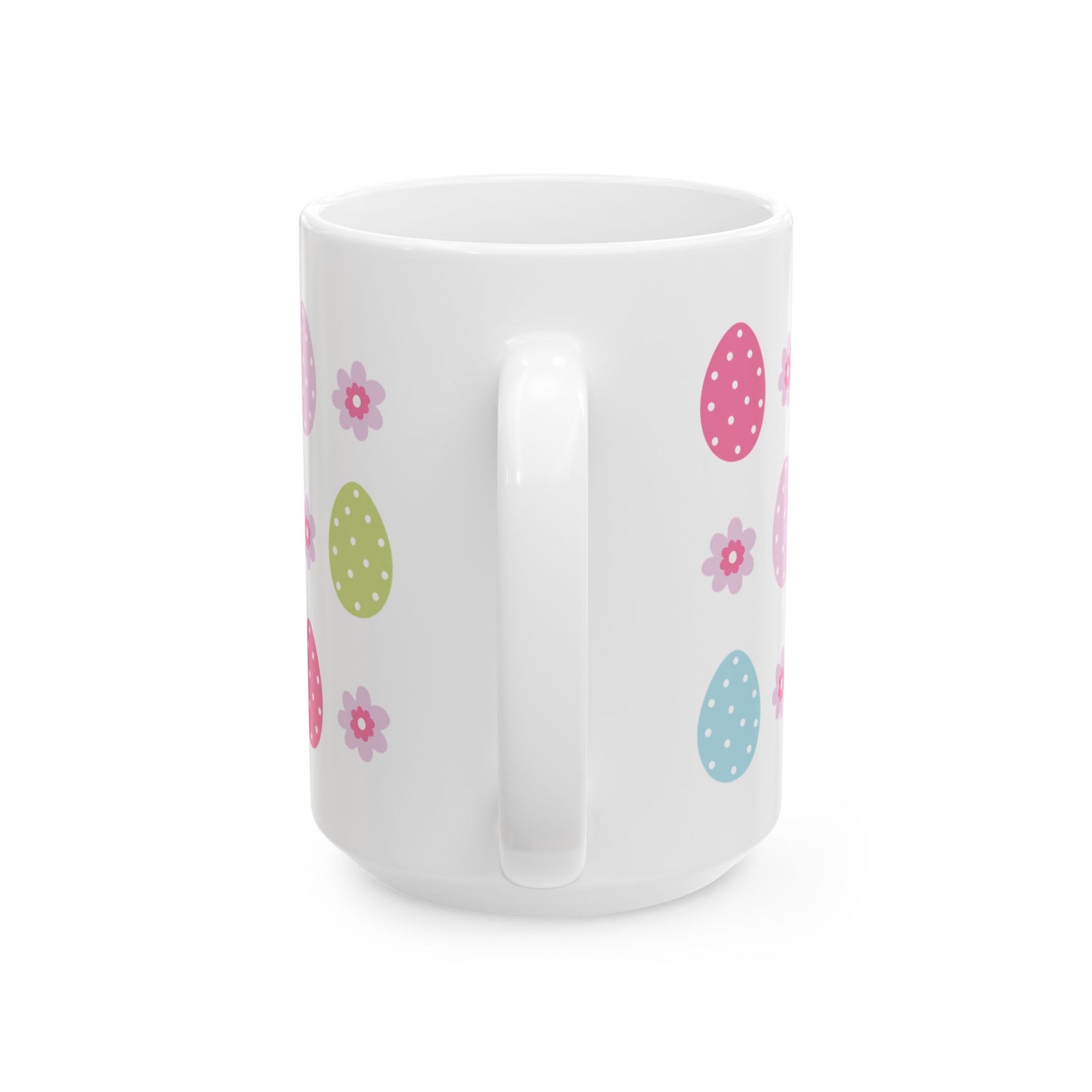 Retro Easter Egg Cute Ceramic Mug Coffee Cup (11oz & 15oz)