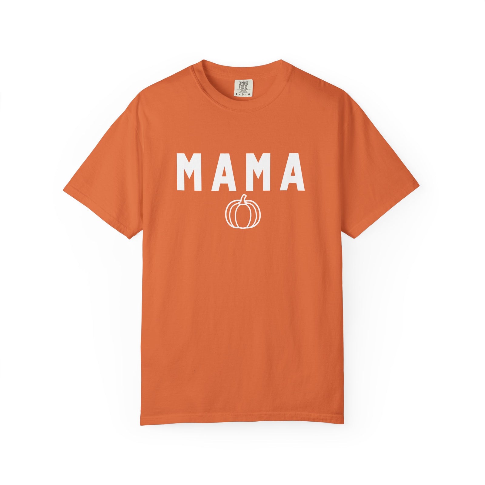 Mama Pumpkin T-Shirt Autumn Mom Graphic Tee