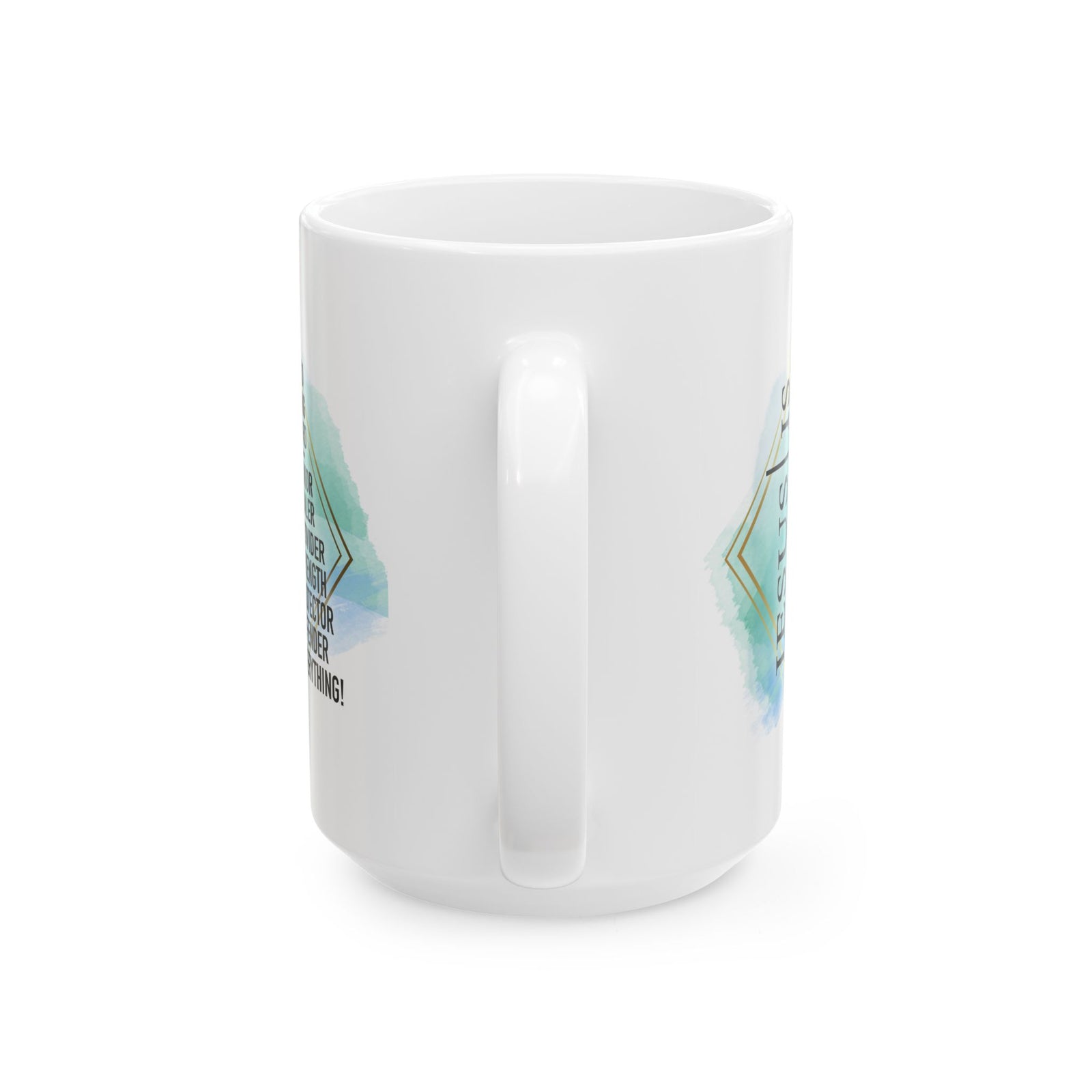 Jesus is my Everything Christian Inspirational Ceramic Mug (11oz, 15oz) - Sydney So Sweet