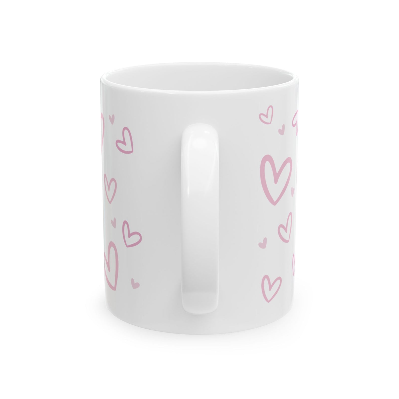 Heart Confetti Mug — Cute Valentine’s Day Coffee Cup (11oz & 15oz) - Sydney So Sweet