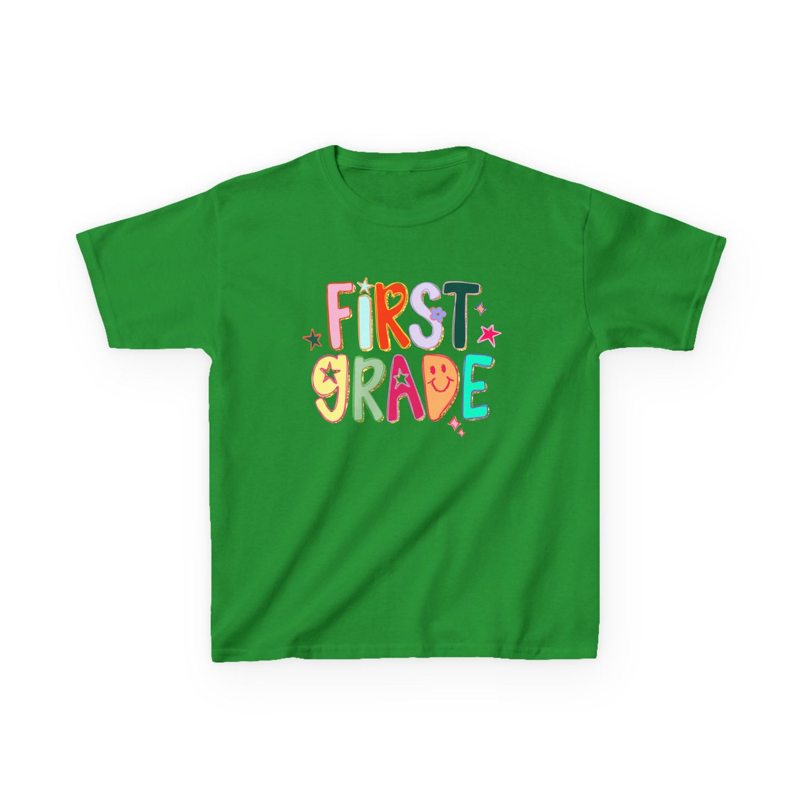 First Grade Kids T-Shirt Cute & Colorful Back to School 1st Grade Tee
