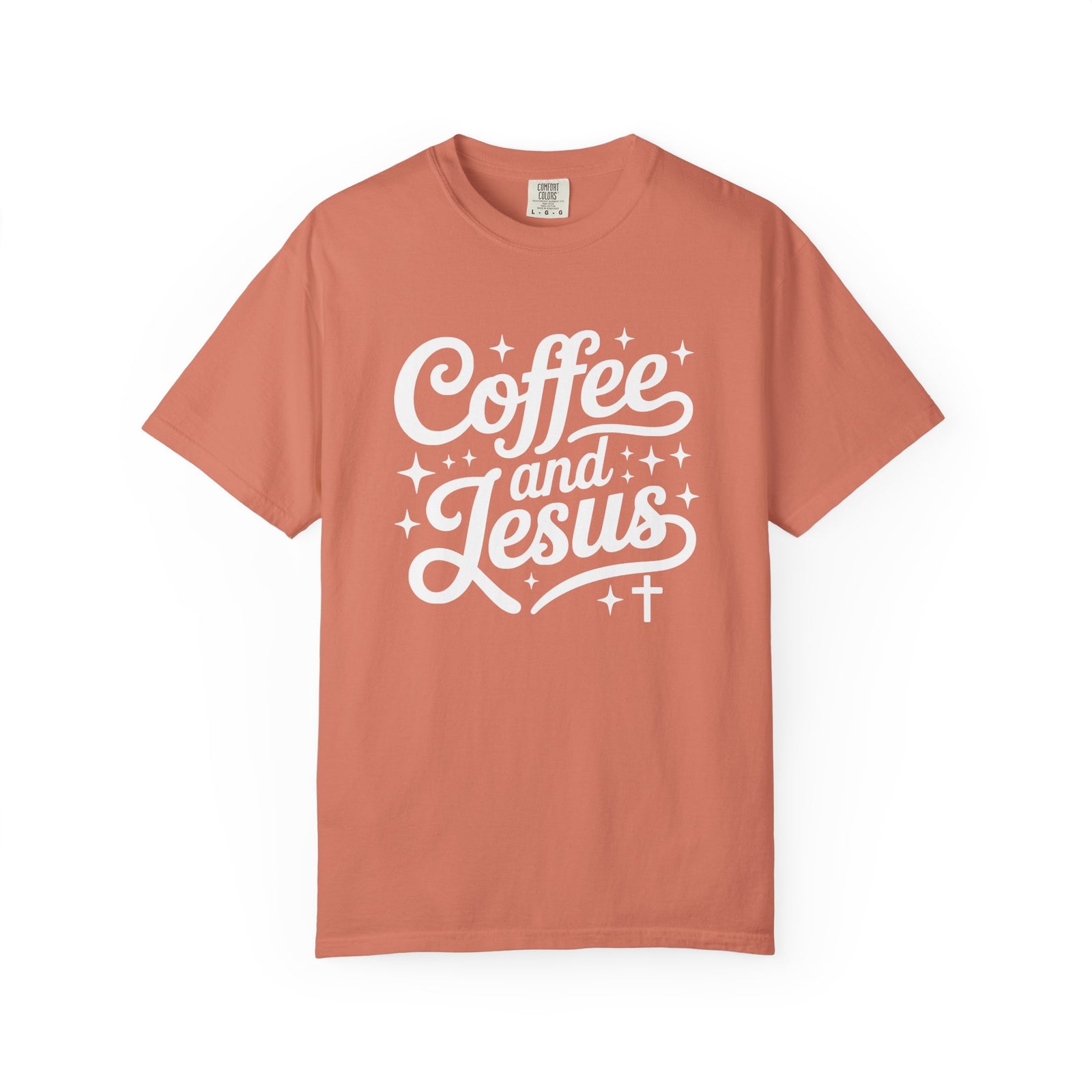 Coffee and Jesus Tee Christian Faith Graphic Unisex T-Shirt - Sydney So Sweet