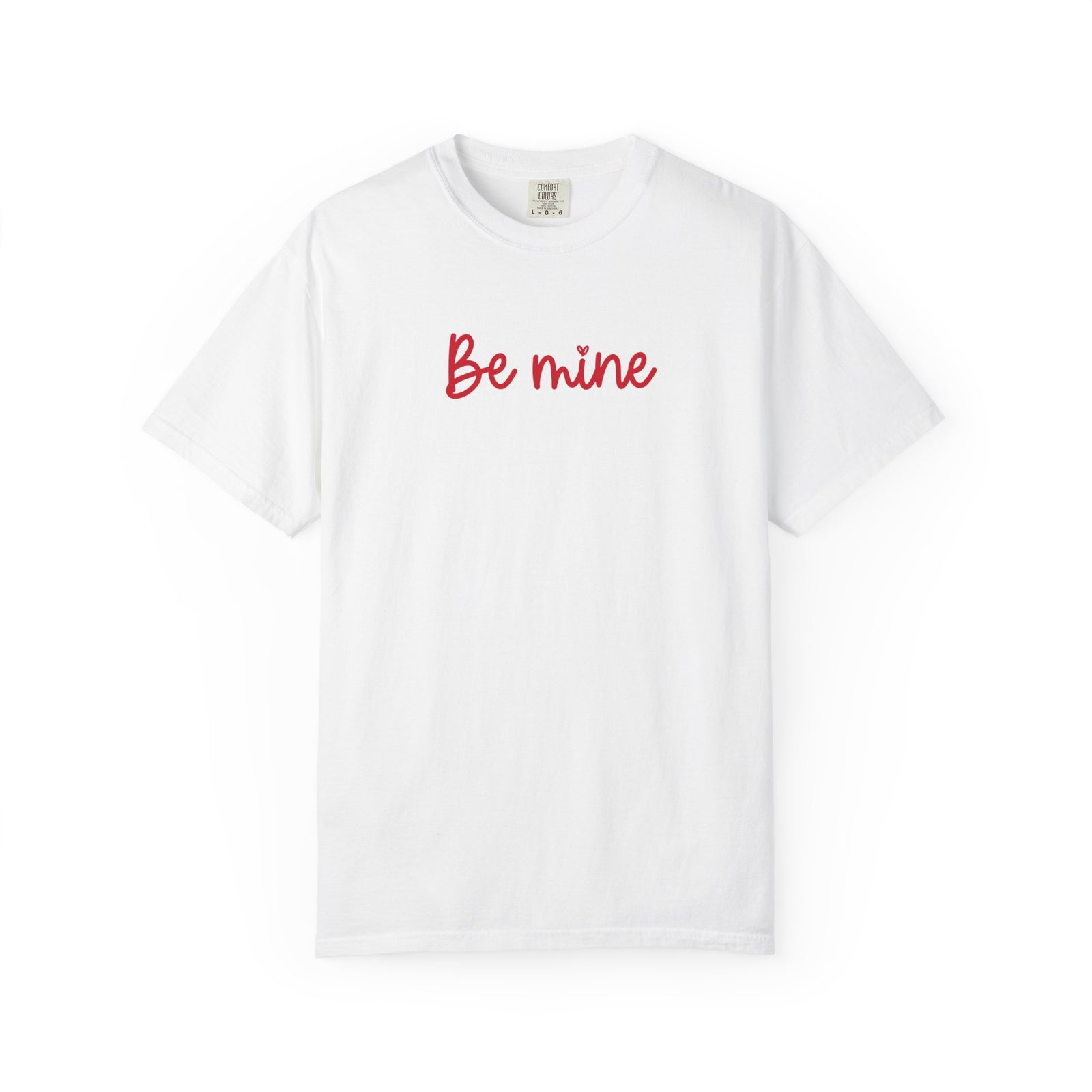 Be Mine Valentine's Day Heart Tee Graphic Unisex Shor Sleeve T-Shirt