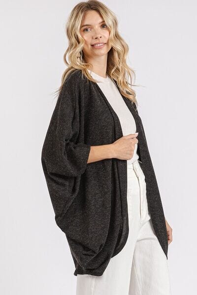 Mittoshop Open Front Batwing Sleeve Cardigan - Sydney So Sweet