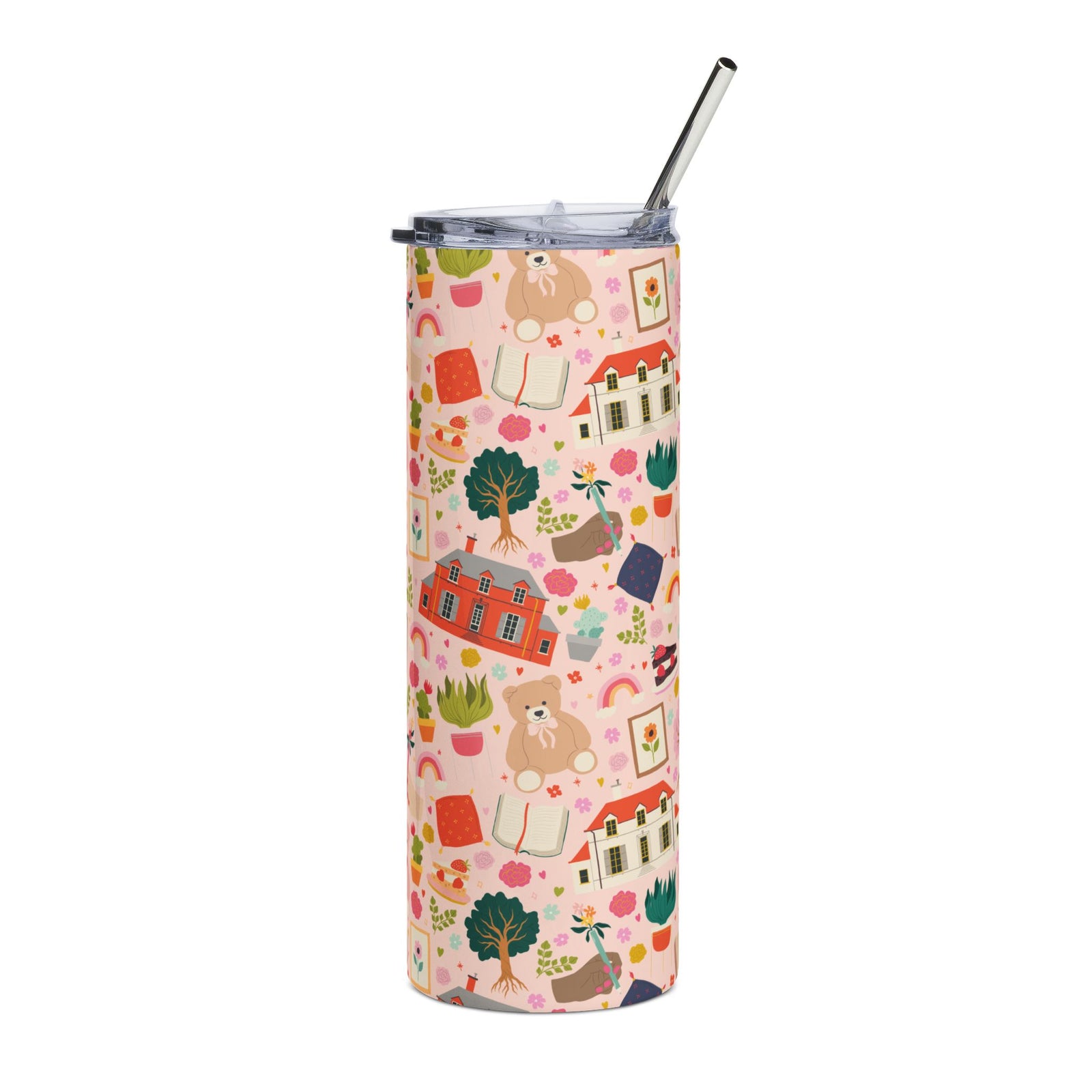 Comforts of Home 20oz Stainless Tumbler Insulated Travel Cup - Sydney So Sweet