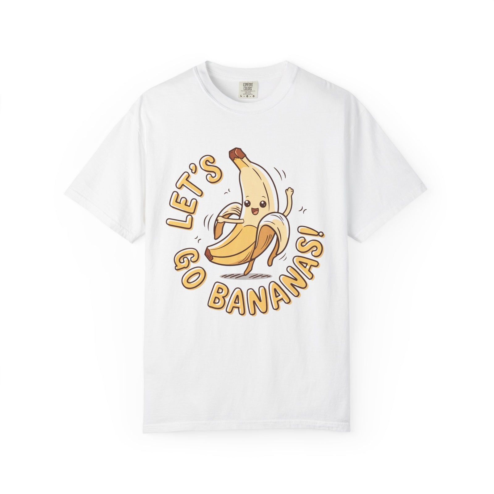 Let's Go Bananas Graphic T-Shirt Unisex Short Sleeve Tee - Sydney So Sweet
