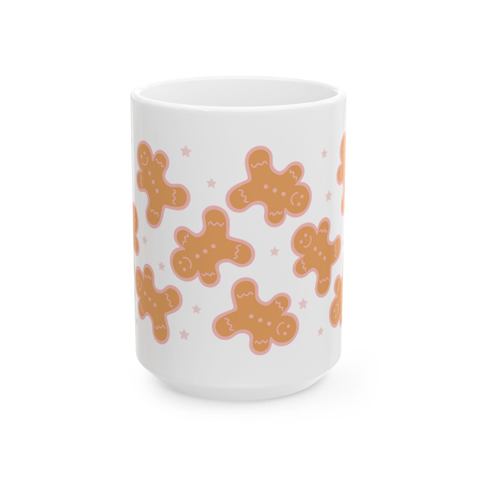 Sweet Gingerbread Cookies Ceramic Mug Coffee Cup (11oz & 15oz)