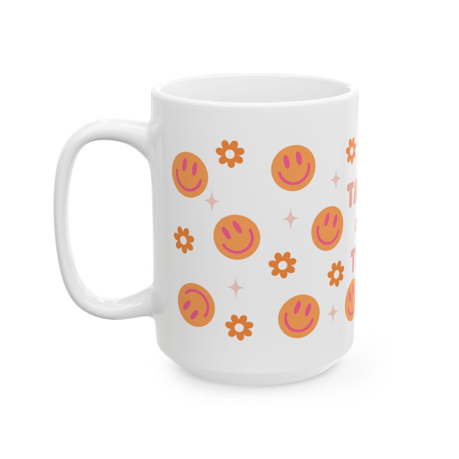 Tanned & Tipsy Cute Ceramic Mug Coffee Cup (11oz & 15oz)