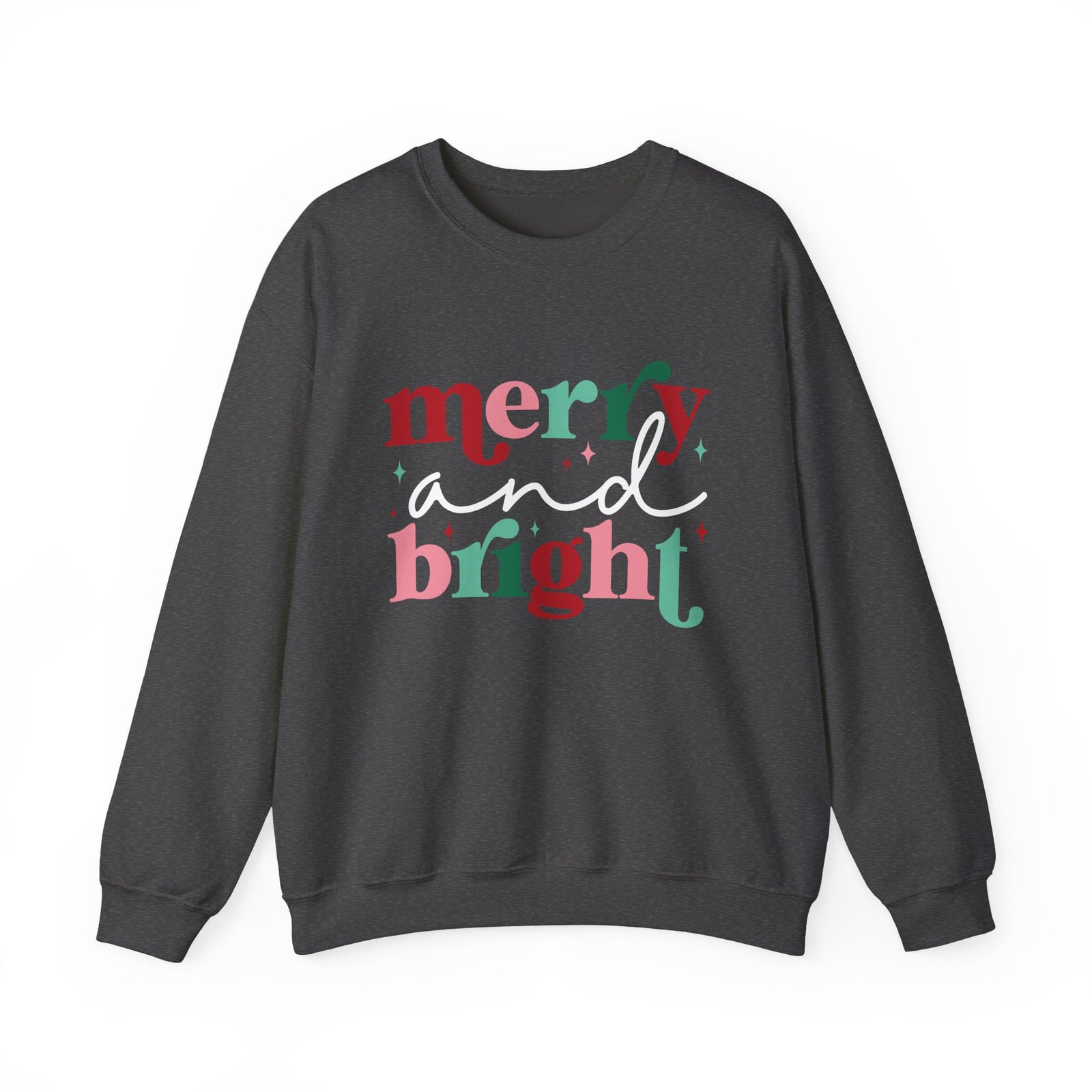 Merry & Bright Christmas Crewneck Women's Sweatshirt