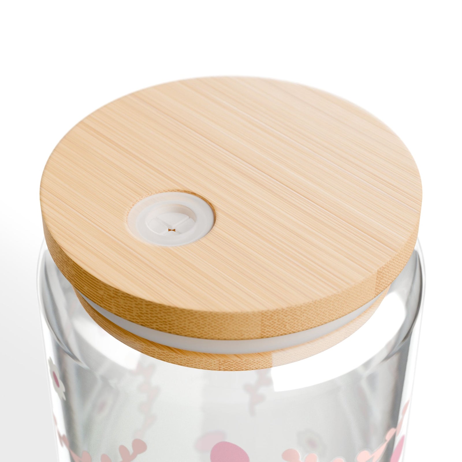 Mini Eggs Tumbler Sipper Glass 16oz — Reusable Drink Jar with Lid & Straw