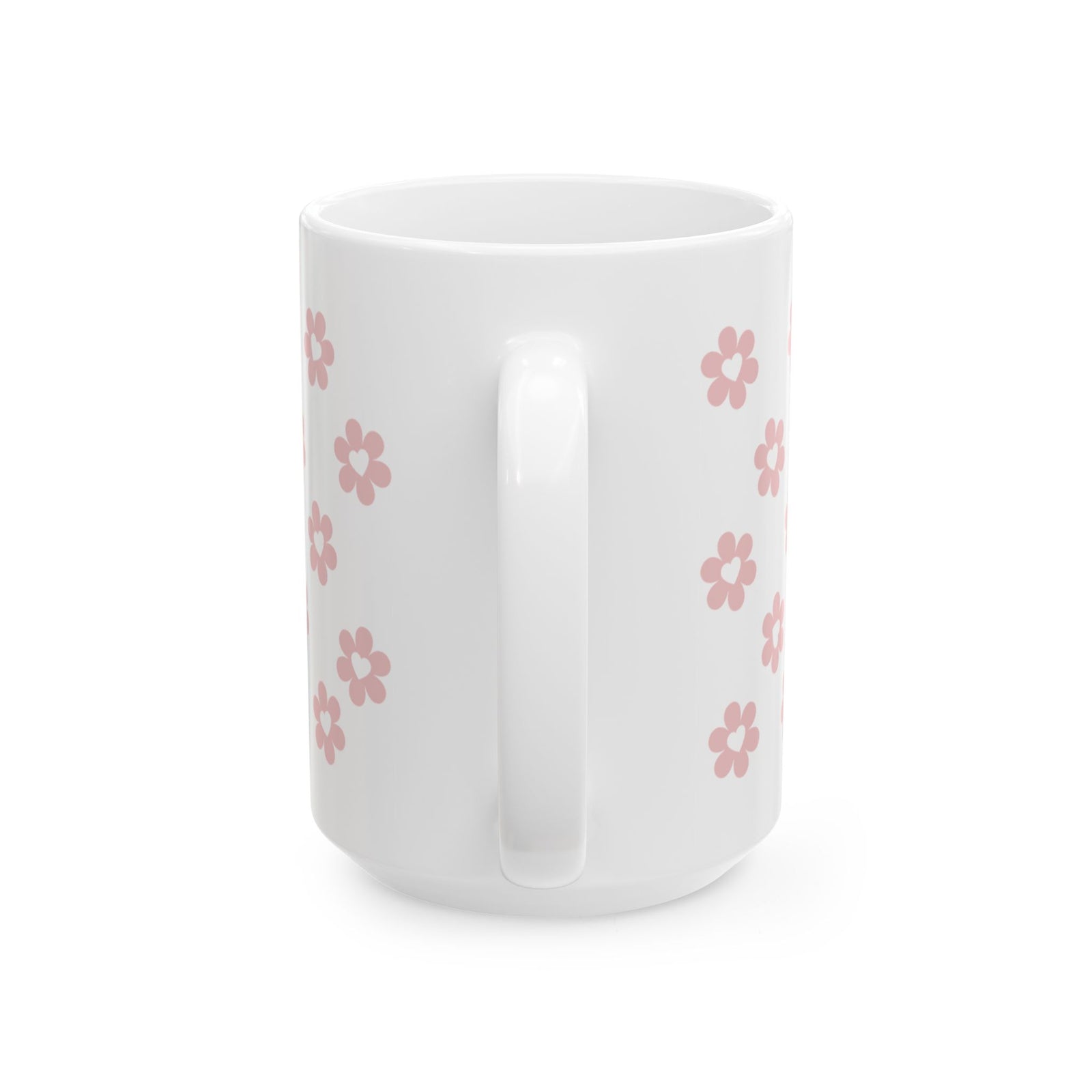 Loved Romans 5:8 Ceramic Mug — Floral Christian Inspirational Coffee Cup - Sydney So Sweet