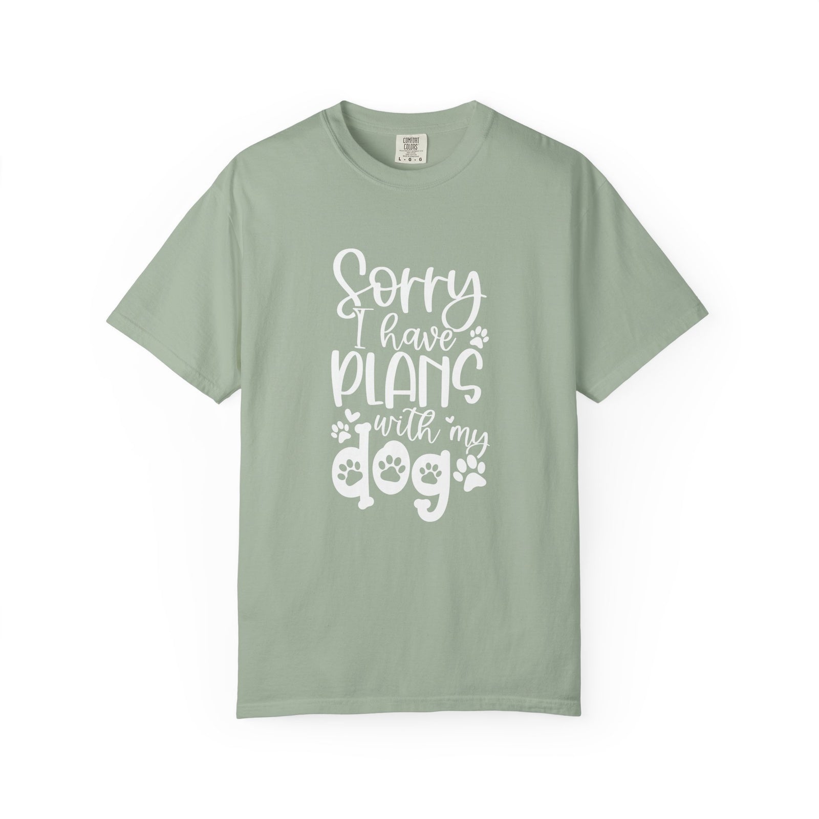 Sorry I Have Plans with My Dog T-Shirt Dog Mom Graphic Tee