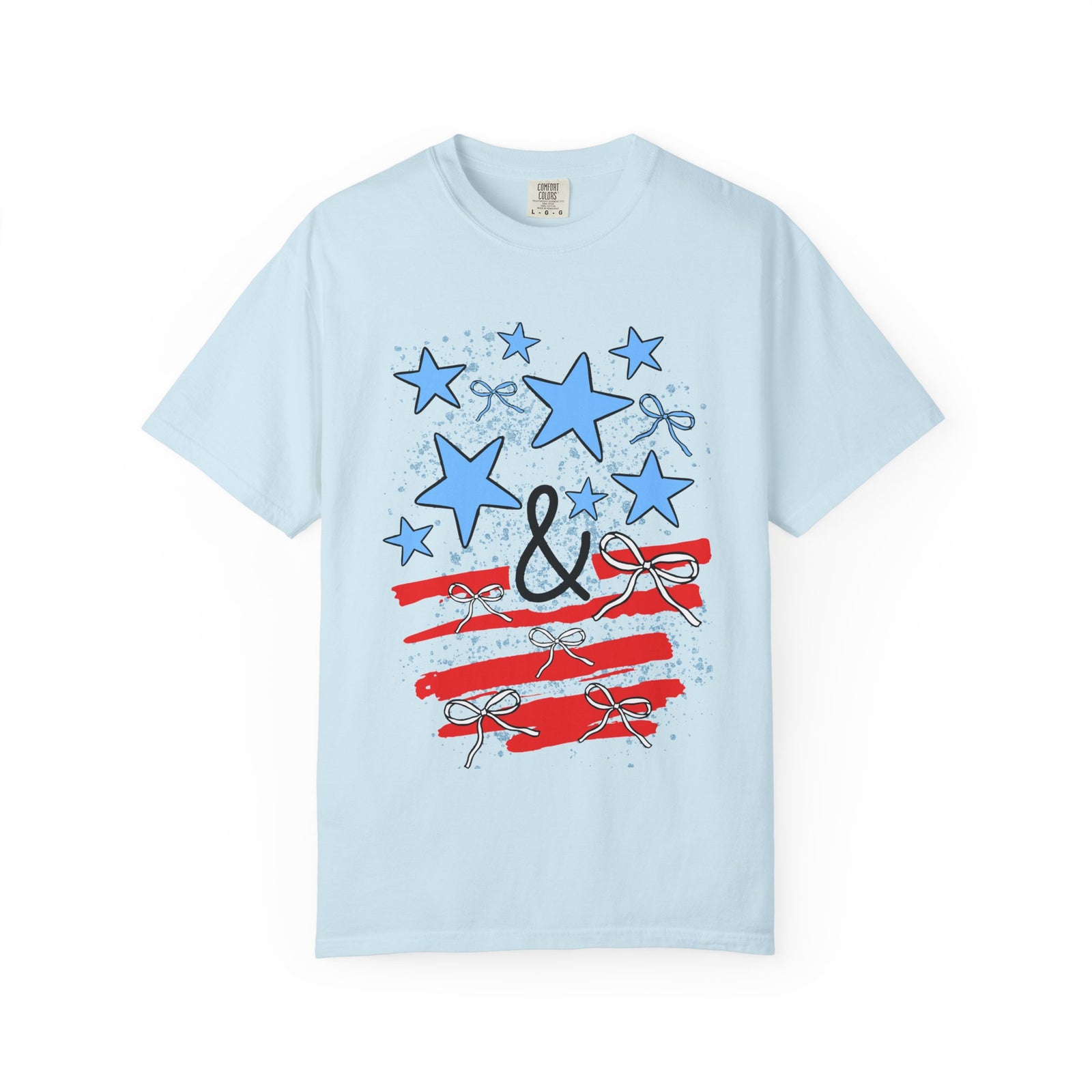 American Stars & Stripes T-Shirt Patriotic July 4th Graphic Tee