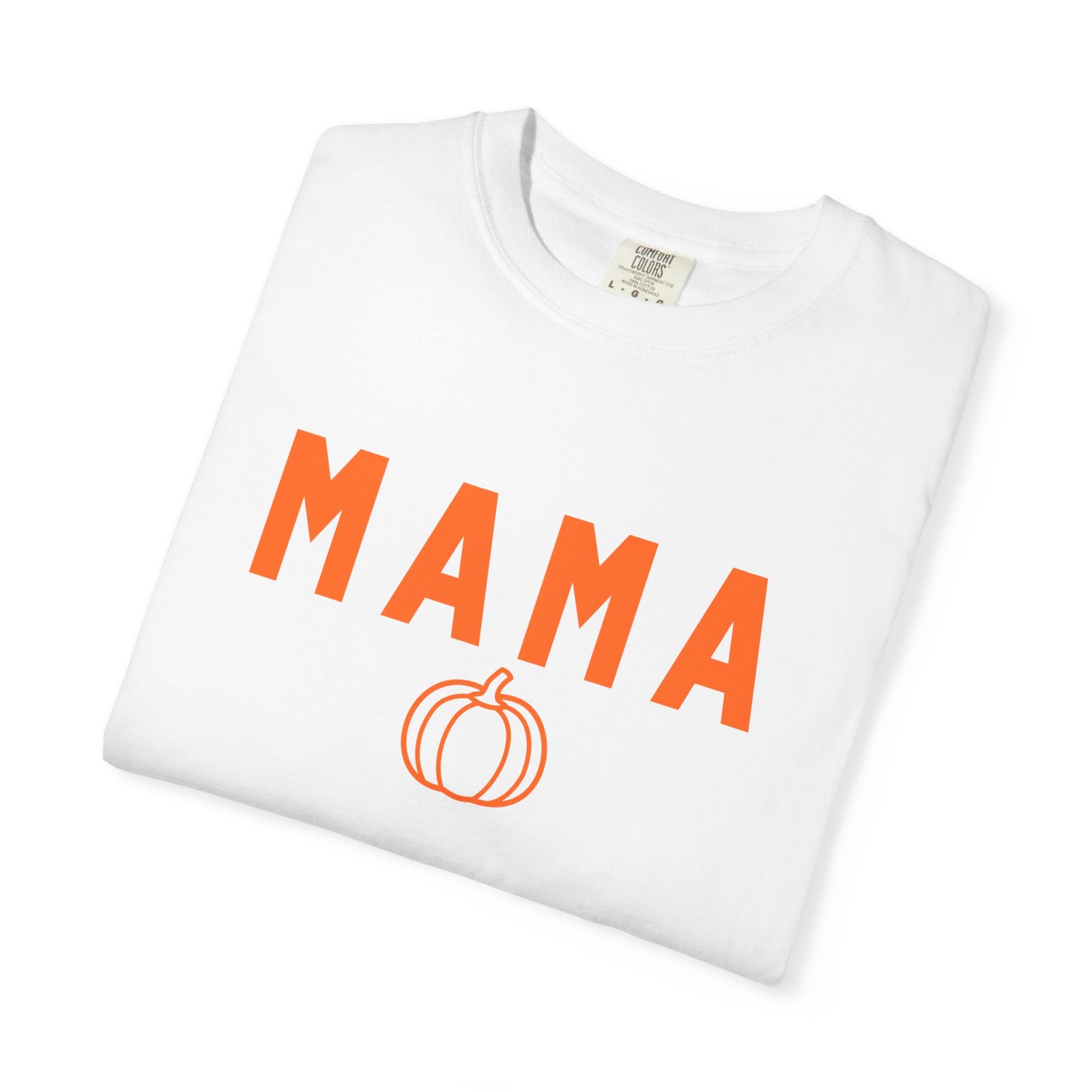 Mama Pumpkin T-Shirt Autumn Mom Graphic Tee