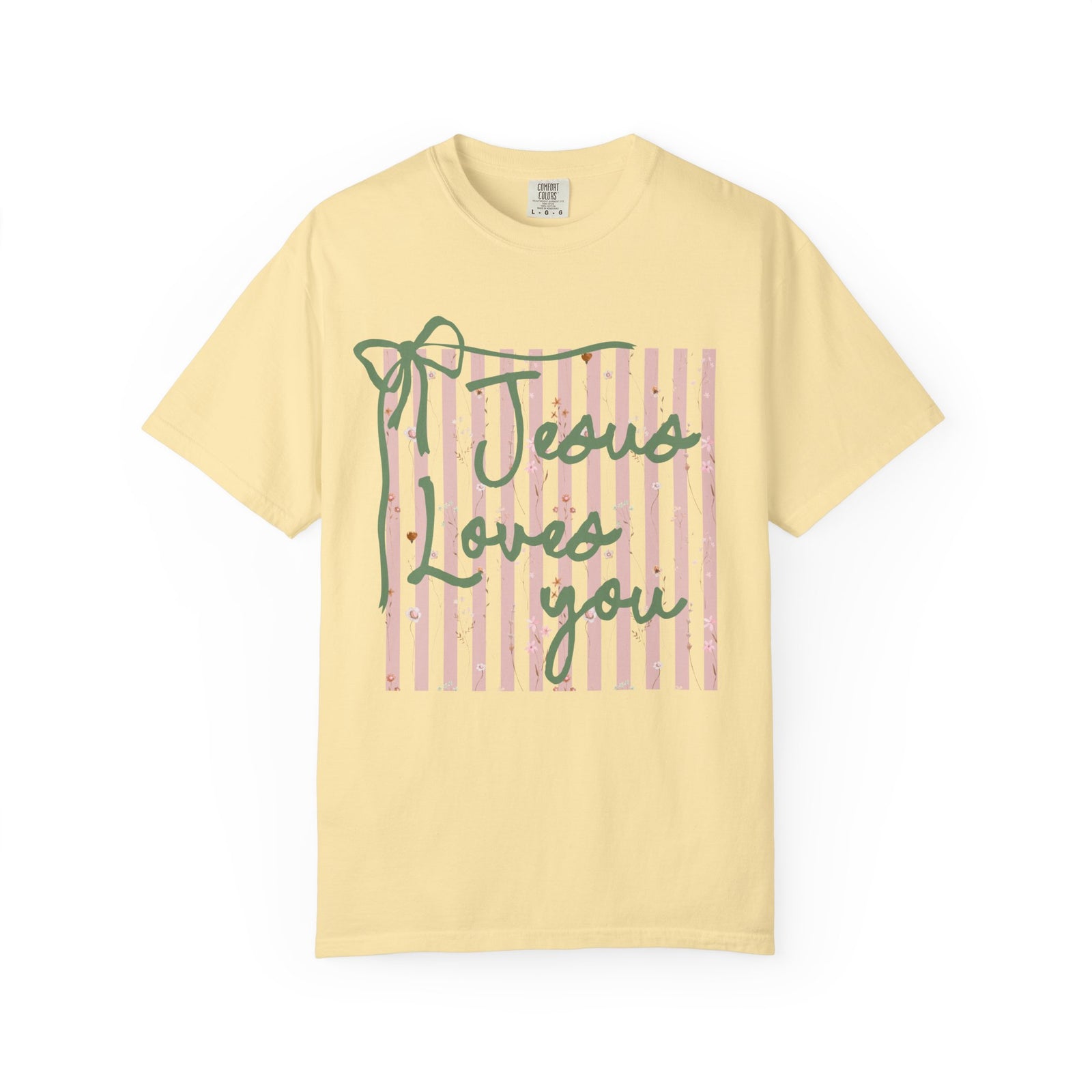 Jesus Loves You Graphic T-Shirt Christian Faith Graphic Tee