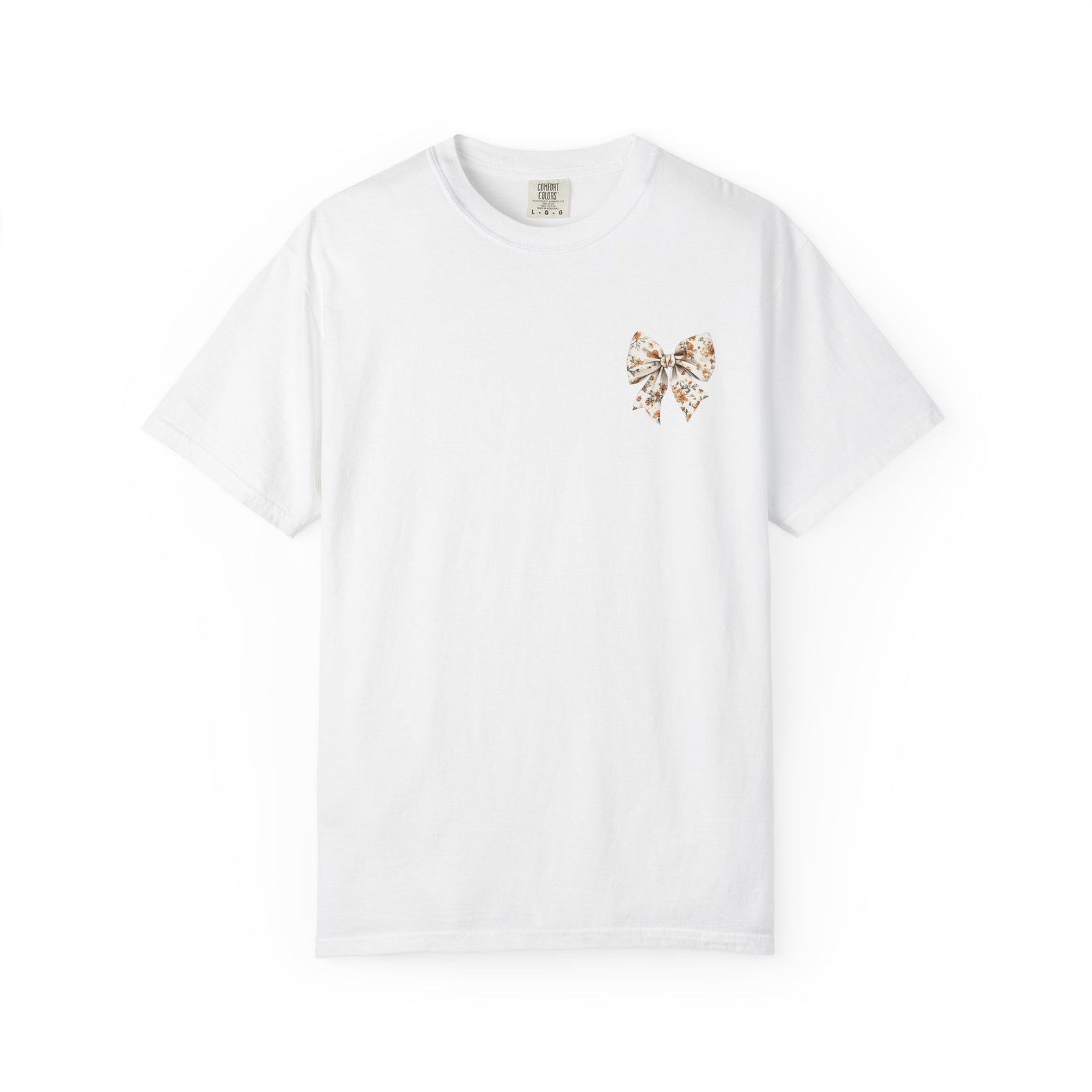 God Says You Are Coquette Bow Graphic T‑Shirt Inspirational Floral Tee