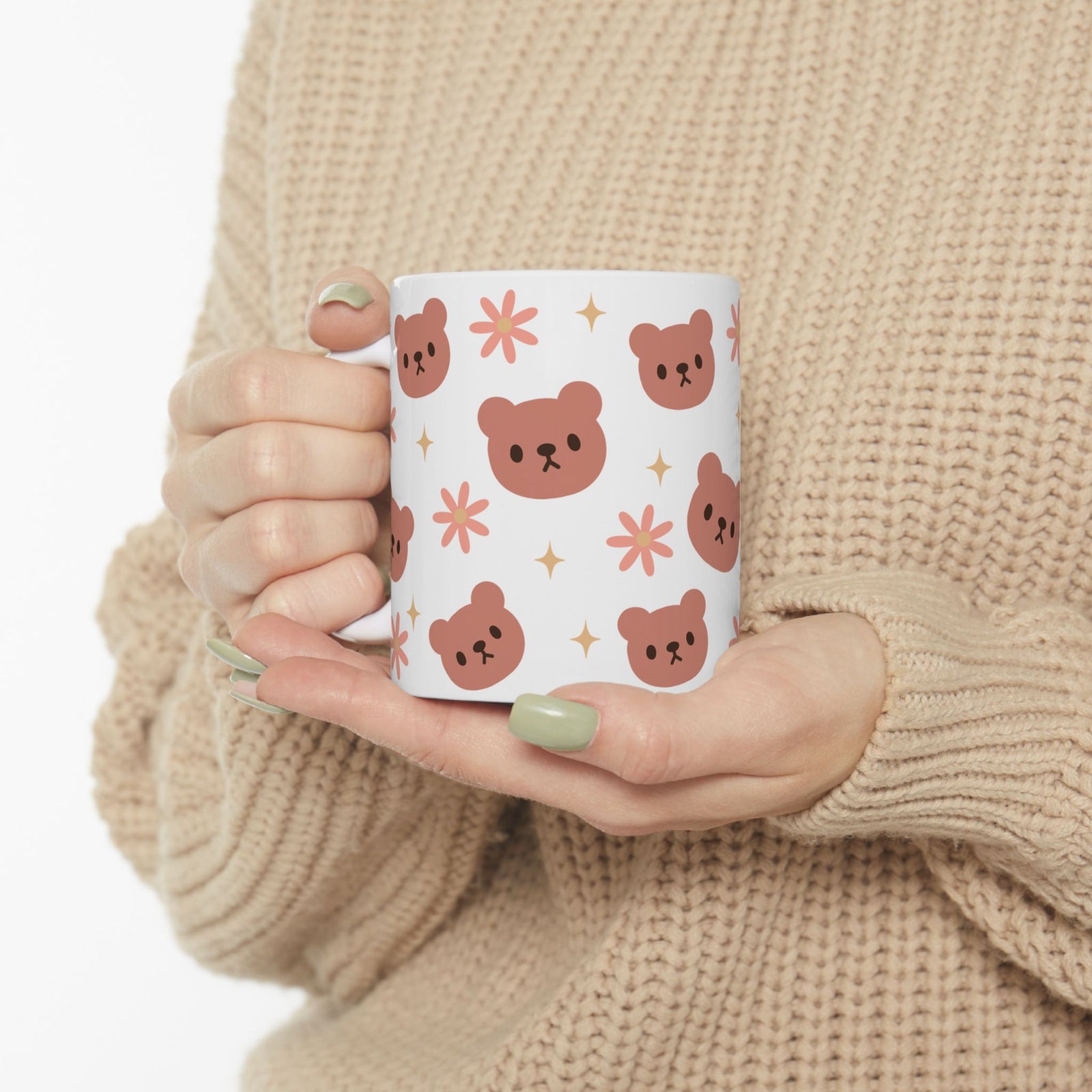 Beary Cute Mug Coffee Cup (11oz & 15oz) - Sydney So Sweet