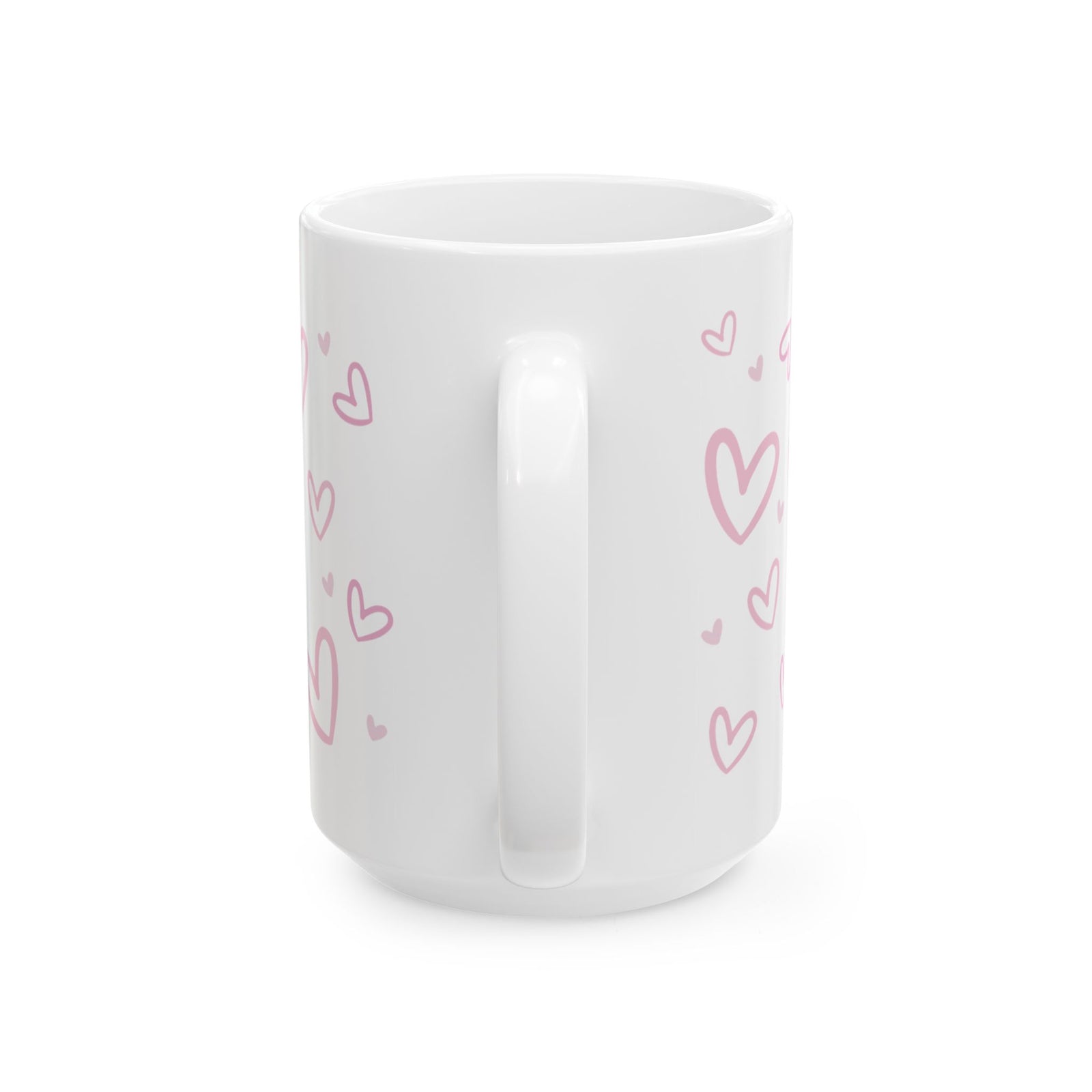 Heart Confetti Mug — Cute Valentine’s Day Coffee Cup (11oz & 15oz) - Sydney So Sweet