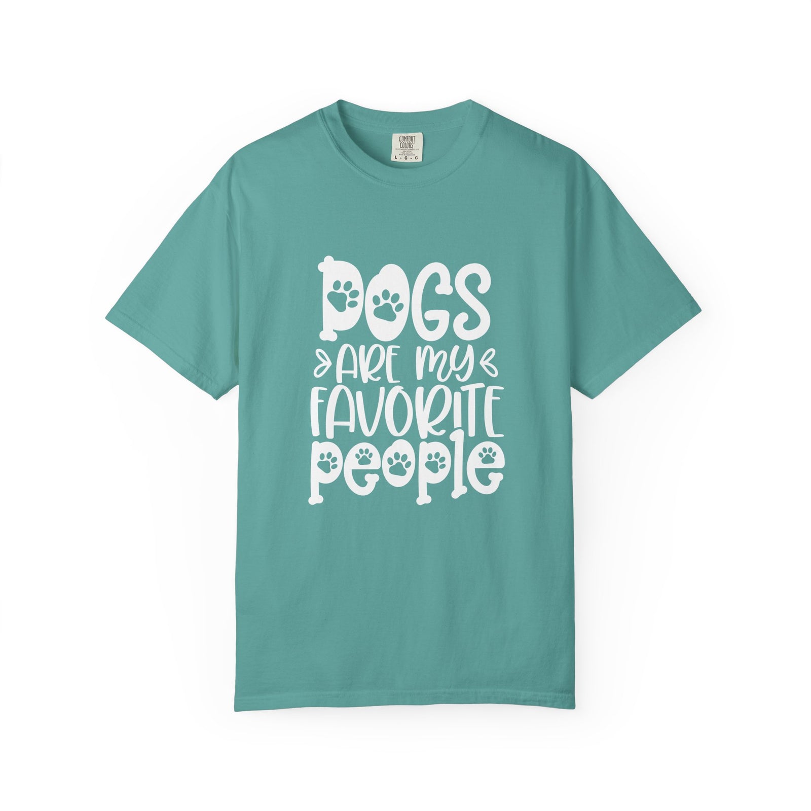Dogs Are My Favorite People T-Shirt Dog Lover Graphic Tee