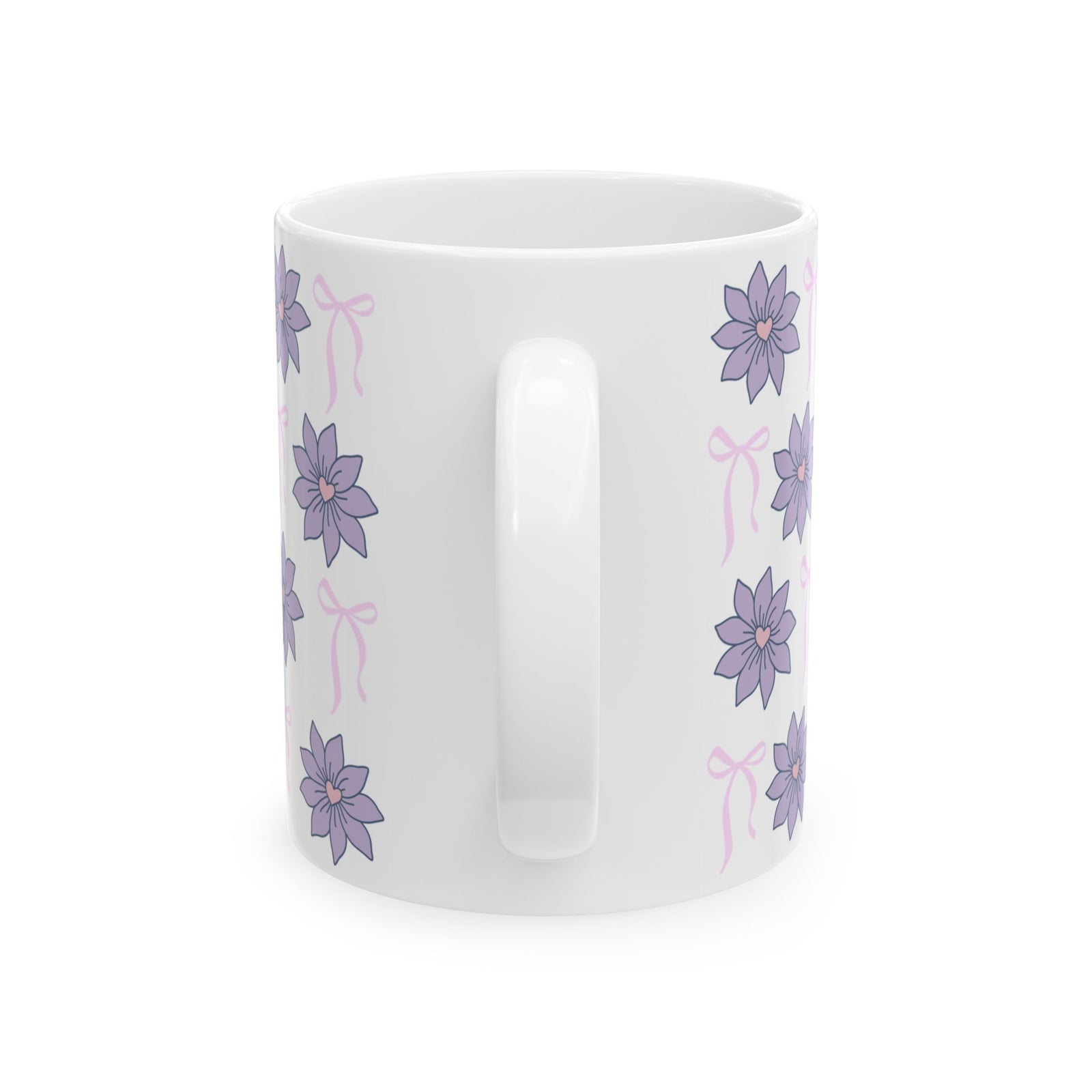Fueled by Iced Coffee and Jesus Cute Ceramic Mug Coffee Cup (11oz & 15oz)